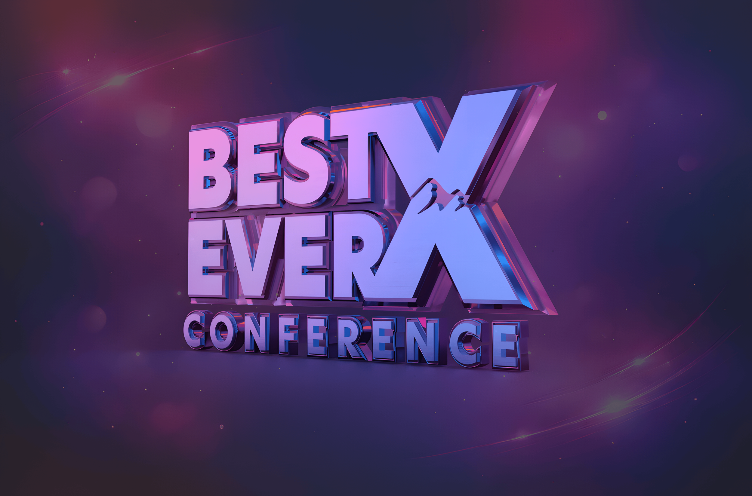Best Ever X Logo Render