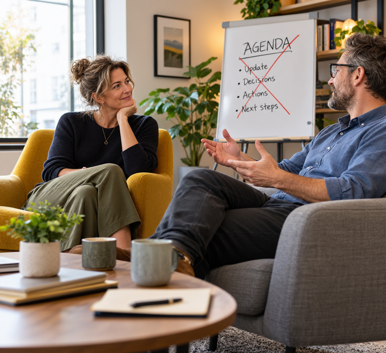 Some Meetings Shouldn't Have an Agenda