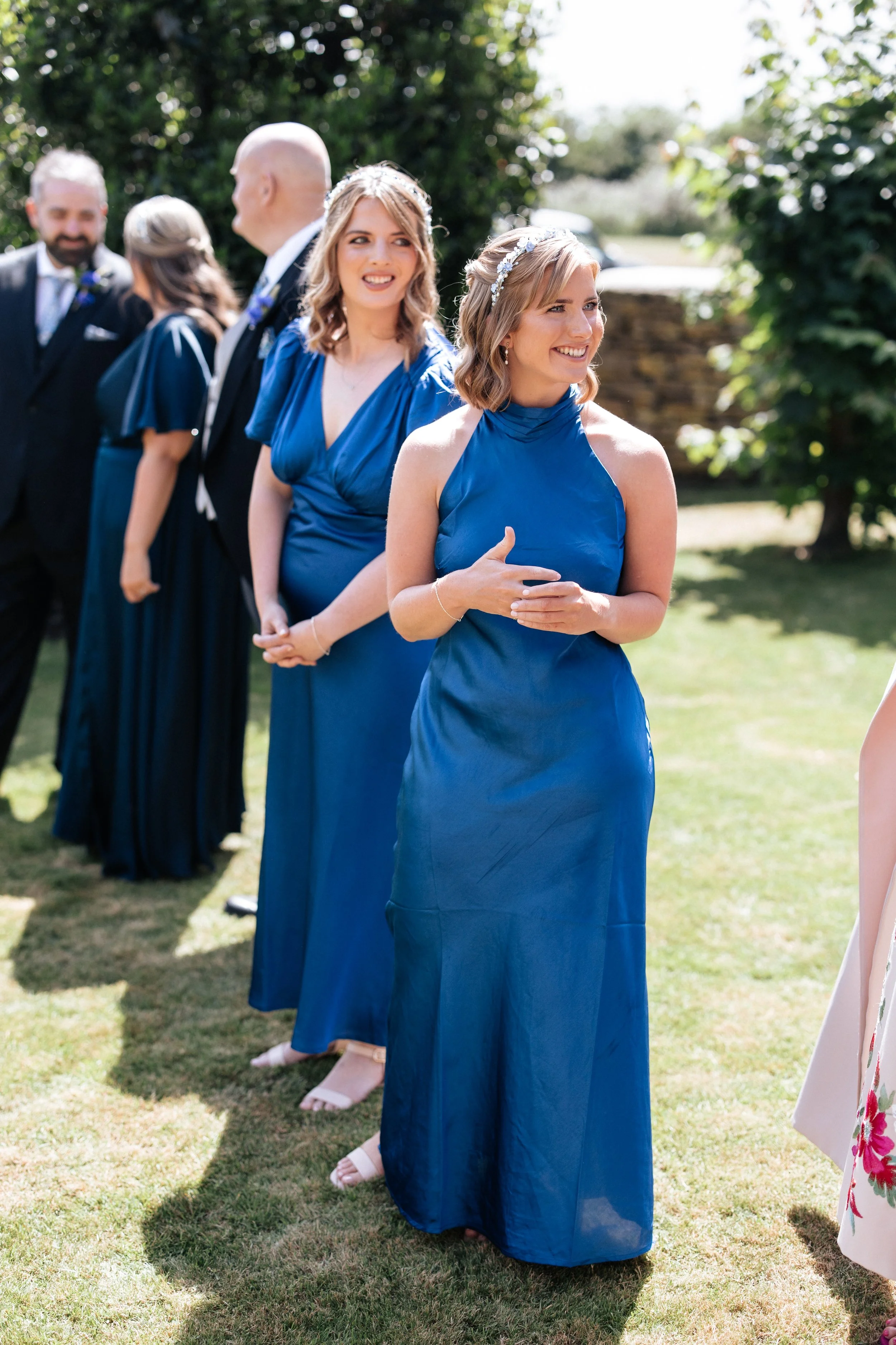 Beaming Bridesmaids