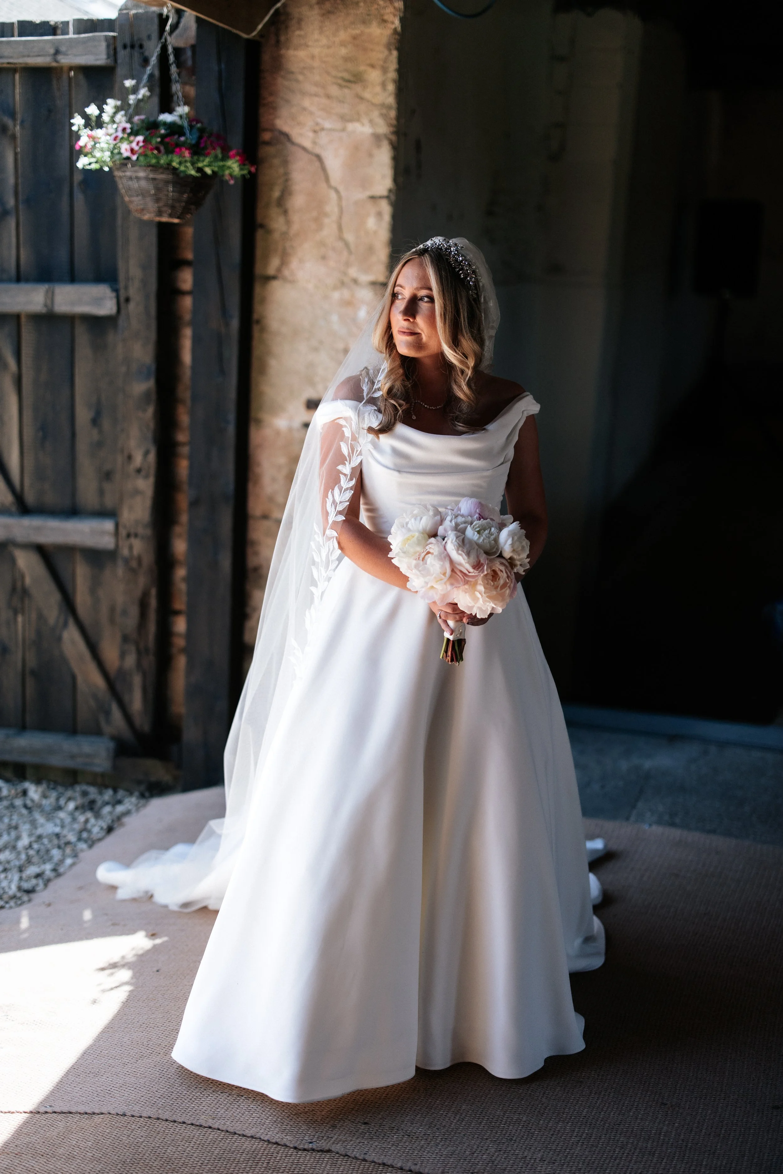 Bride Taking It All In