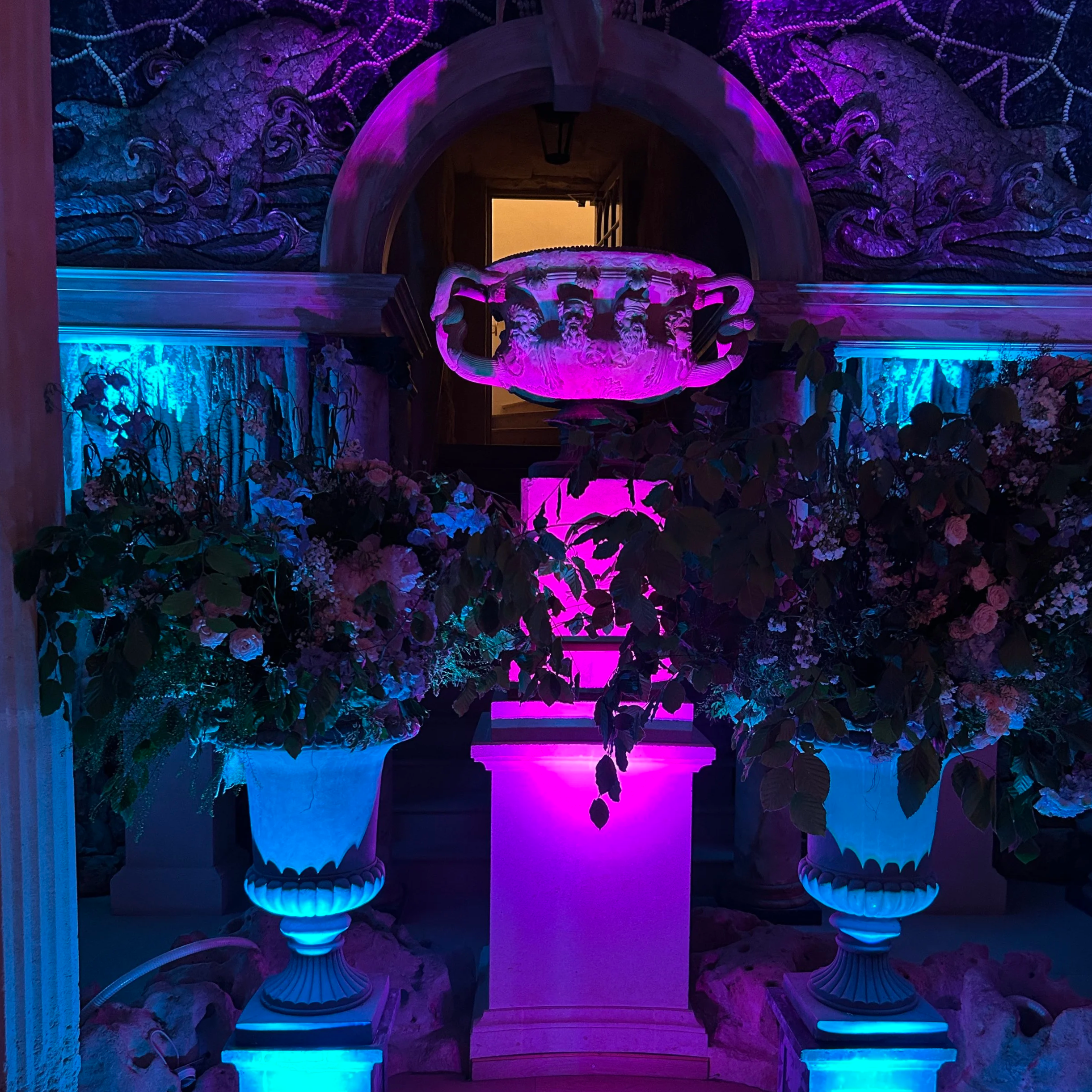 Long Lasting Battery Powered Colour Changing Uplighters - £35 + VAT each