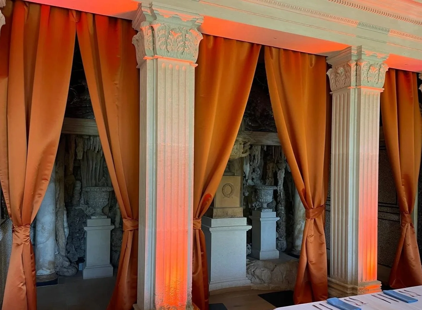 Coloured Feature Draping - POR