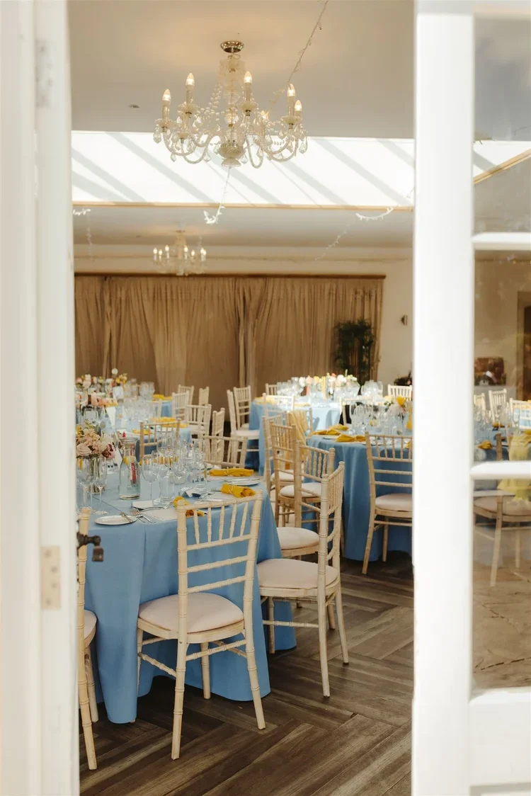 Chiavari Seat Pad Covers in Champagne Pink - £2.50 + VAT each