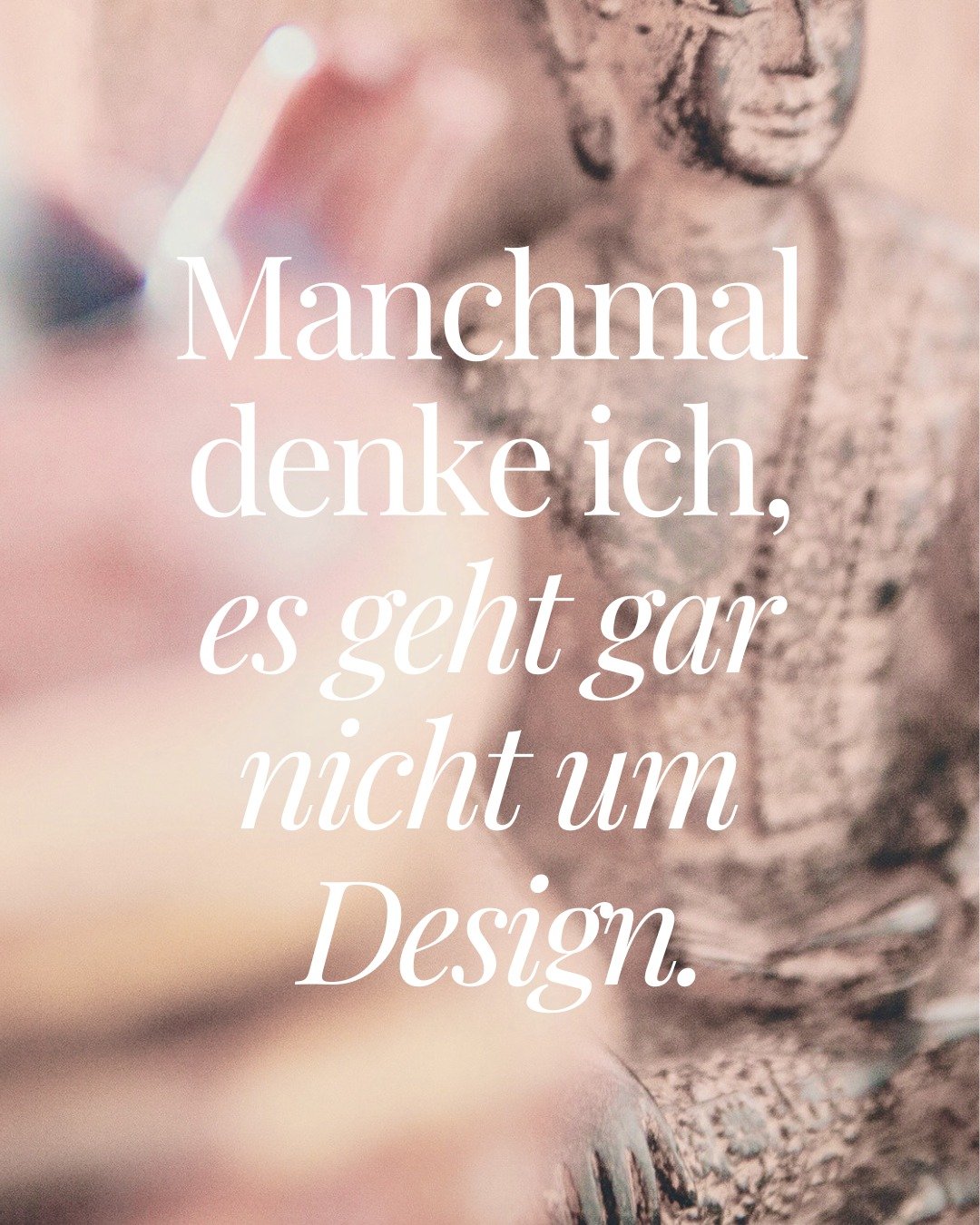 Ich glaube, jeder Mensch tr&auml;gt etwas in sich, das gesehen werden will. 

Eine Idee. Ein Gef&uuml;hl. Eine Vision, die manchmal noch leise ist oder sich noch nicht ganz greifen l&auml;sst.

Und oft zweifeln wir daran. Denken, es ist noch nicht gu