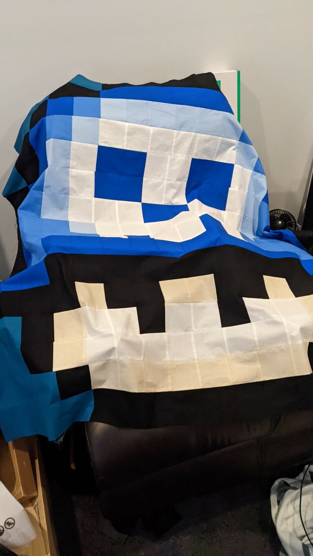 Poison Mushroom Blankie Quilt