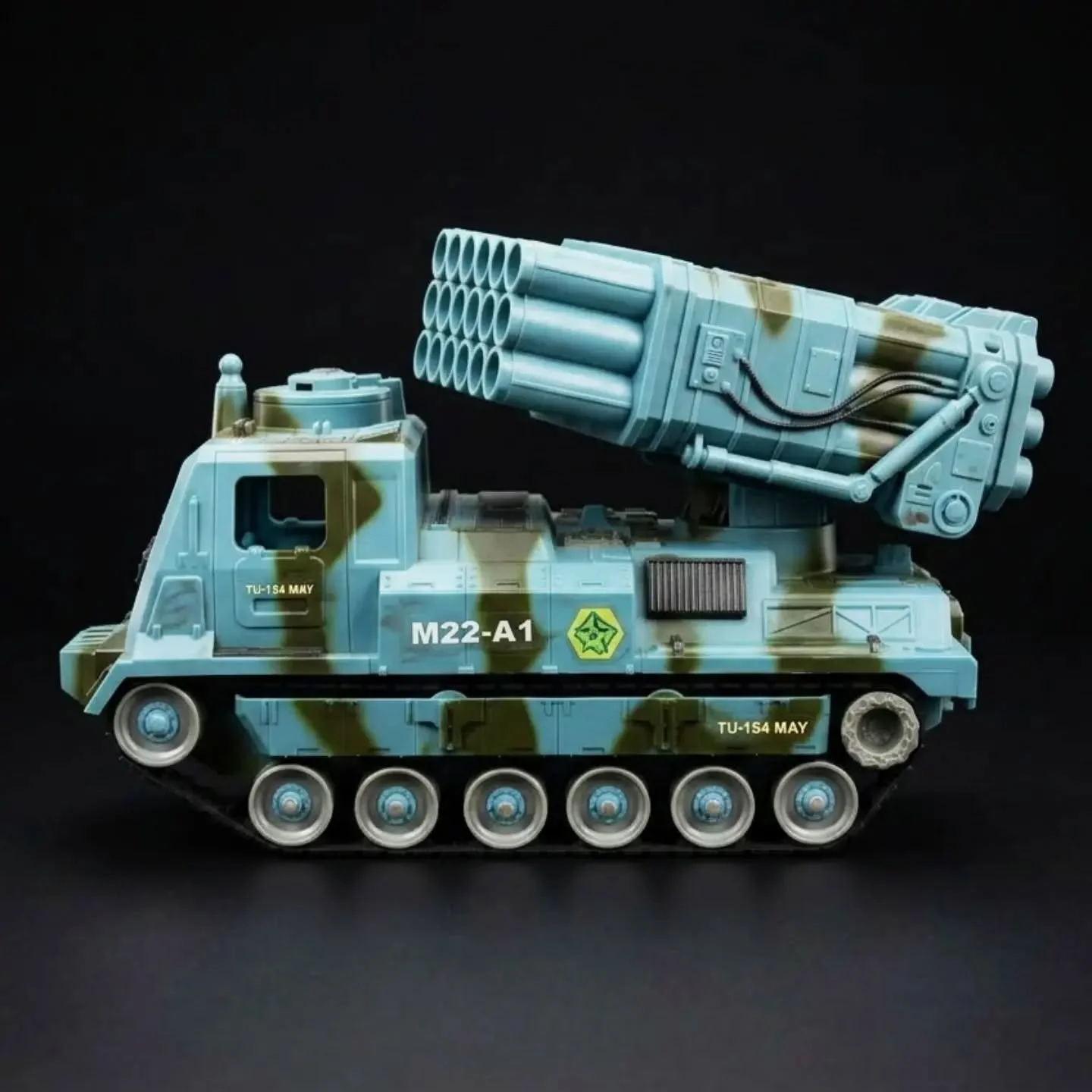 The 3.75" scale Corps Rhino Missile Assault vehicle.

I've always both loved and hated this toy vehicle..love the style of it, love the accessible cockpit with scissor door and top batch, even love the colour, love the articulating wheels and ru