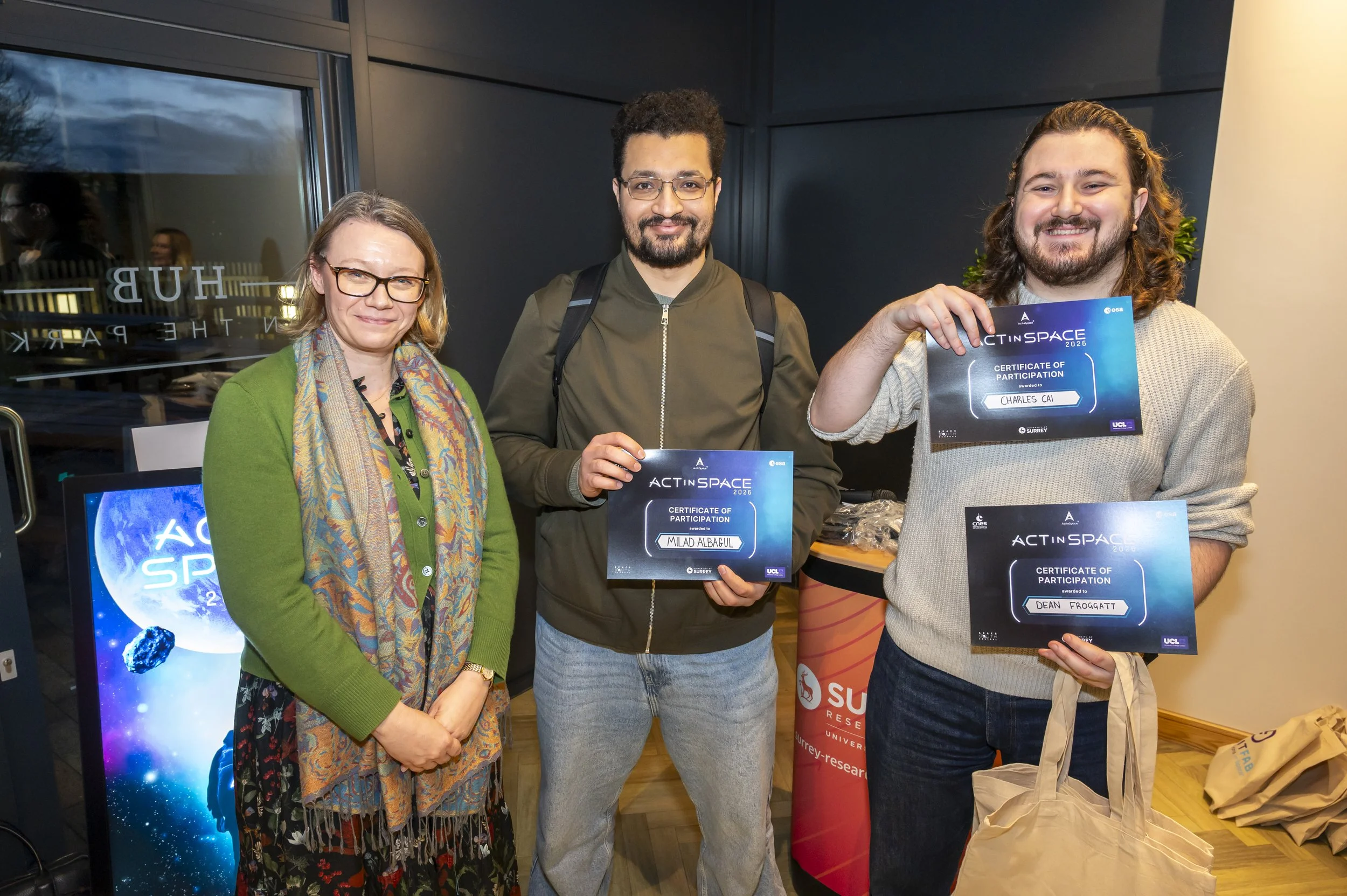 CDT-Fort Researchers Take Part in ESA’s Global ActInSpace Hackathon