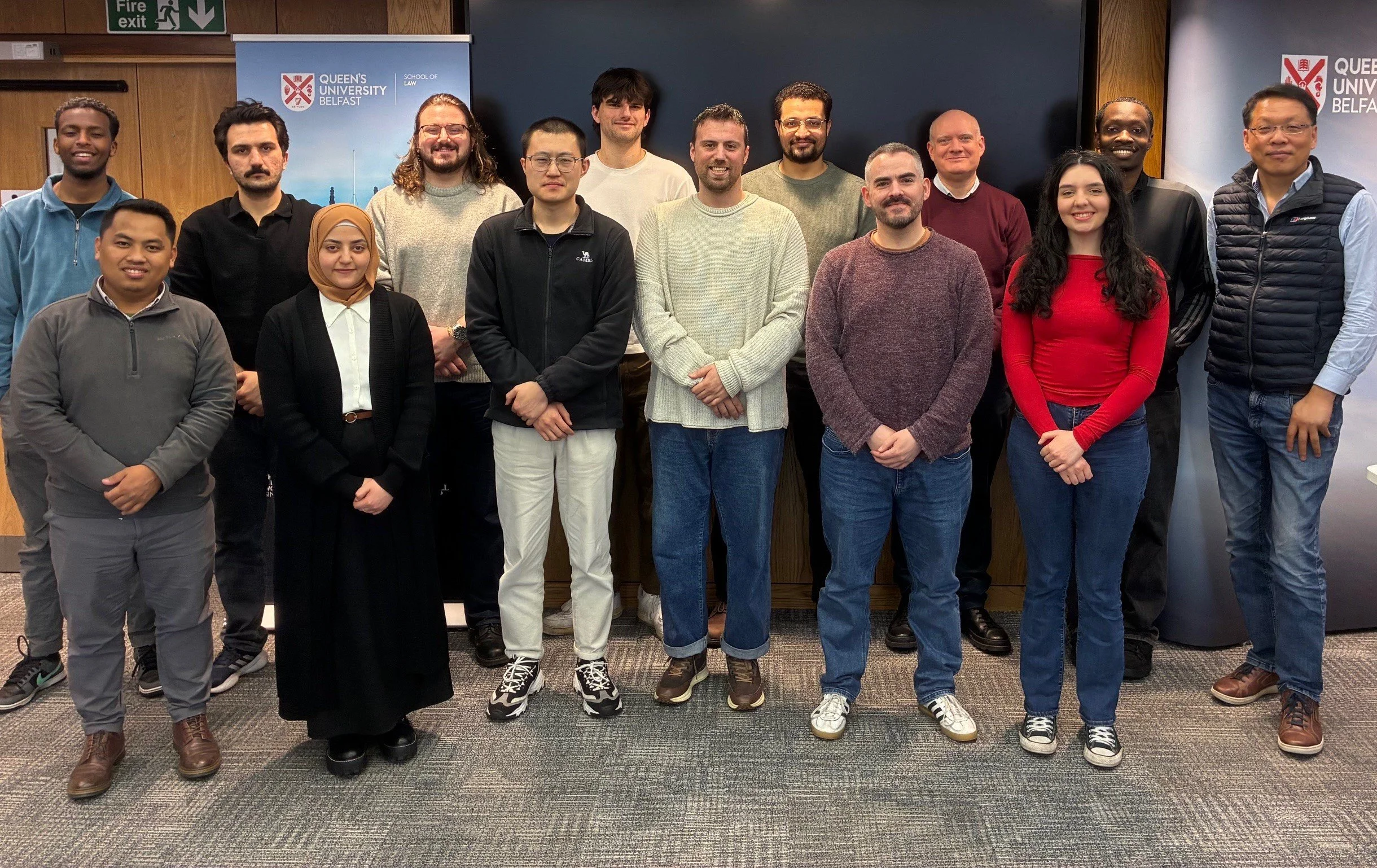 CDT Fort Cohort 2 Complete Final Block Module at Queen’s University Belfast