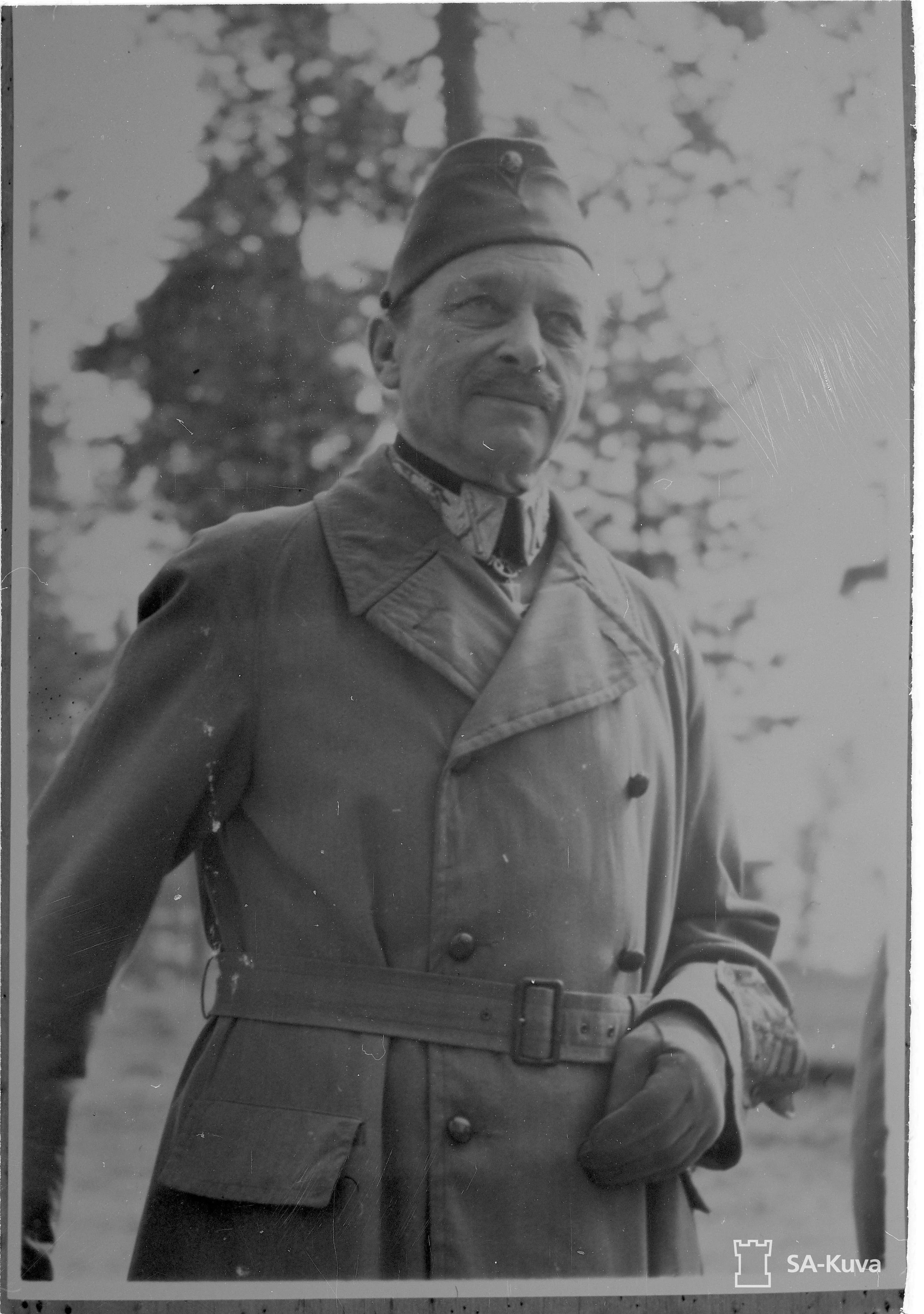 Suomen marsalkka C.G.E. Mannerheim. SA-kuva.