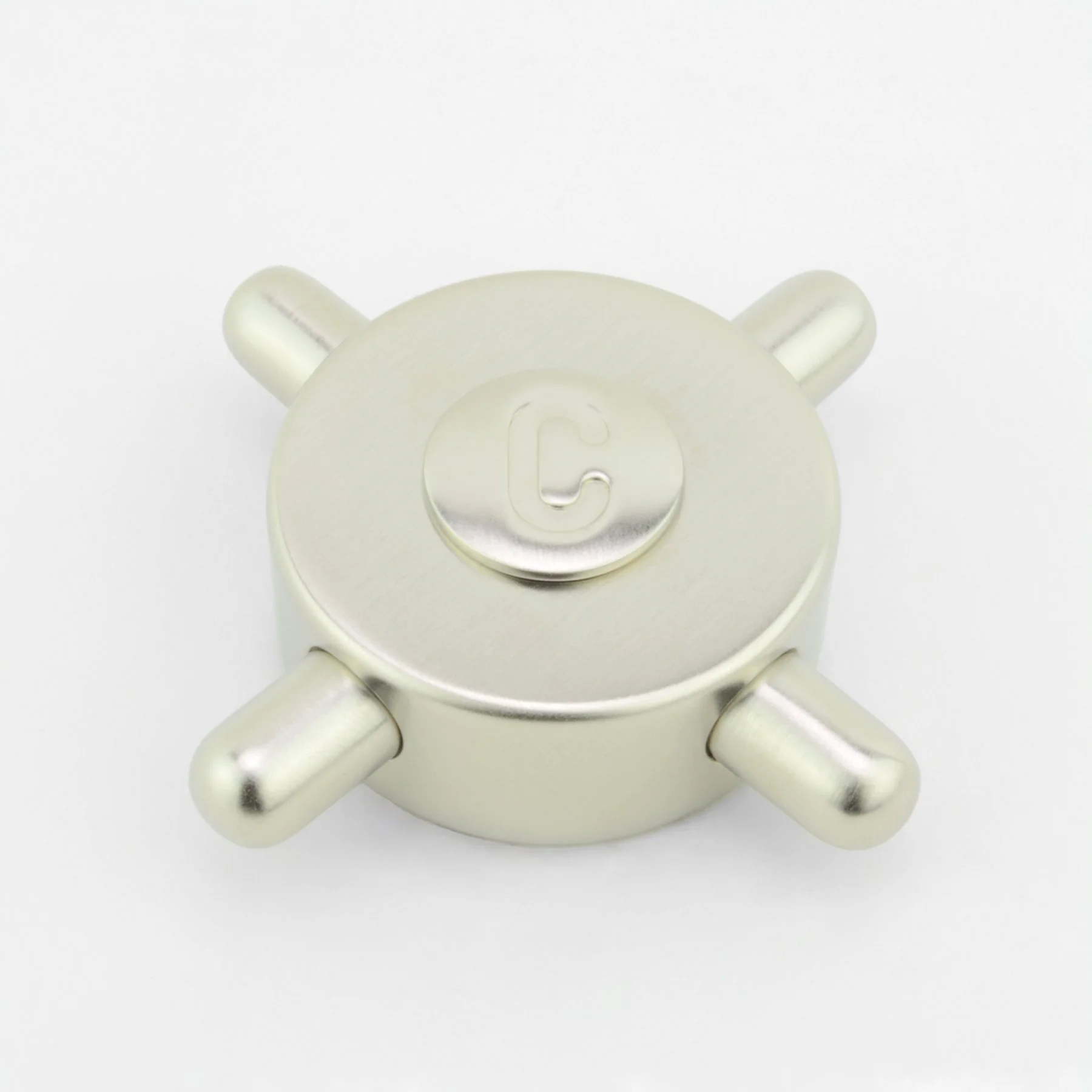 Decorative Brushed Nickel Plate