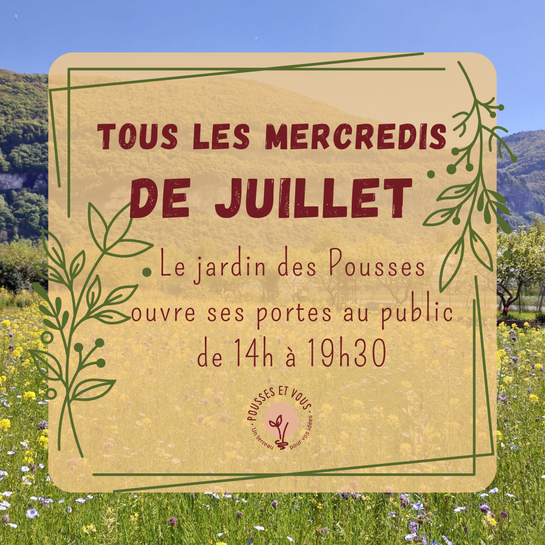 Le Jardin est à vous !