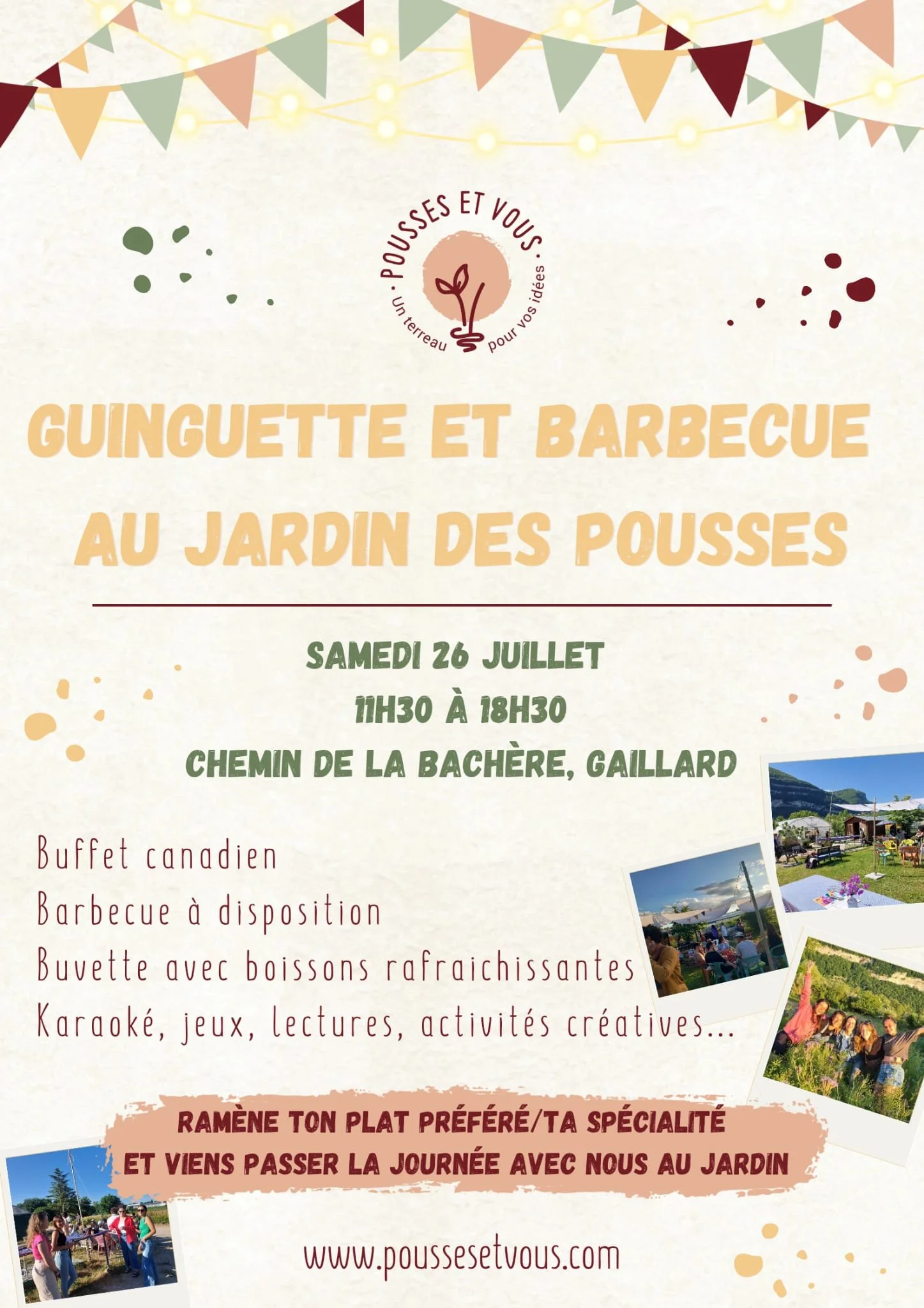 Guinguette & Barbecue au Jardin