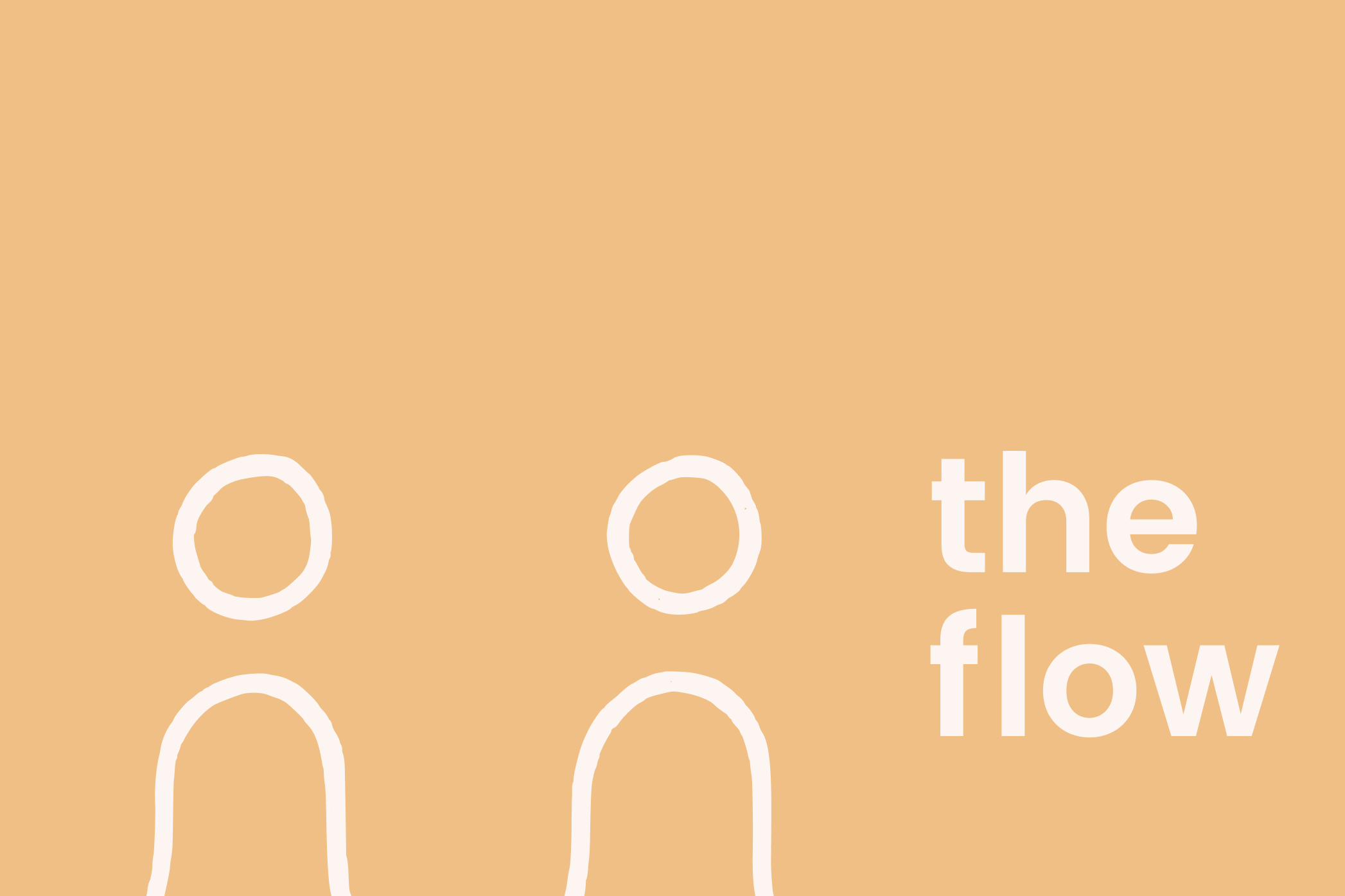 The Flow - Showcase of brand assets: logo amplified. Design by Murmuri Design Studio