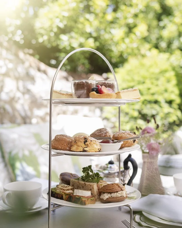Afternoon Tea, The Star, Alfriston, East Sussex, England