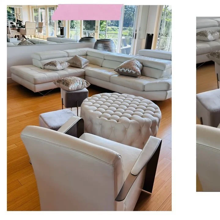 🫧✨From cluttered to cozy: Transforming your living room with a thorough clean!🫧☁️ 

🧼Serving the Hamptons and North Fork area&mdash;visit my website to book your service today! Link is in the bio.