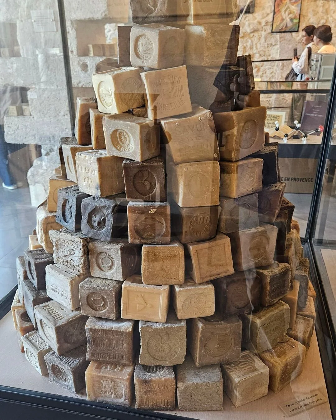 During our recent visit to France, we spent some time at the Mus&eacute;e du Savon de Marseille. Marseille. This is a traditional hard soap that has been produced in Marseille for about 600 years. They are famous for their cubical blocks of soap. @sa