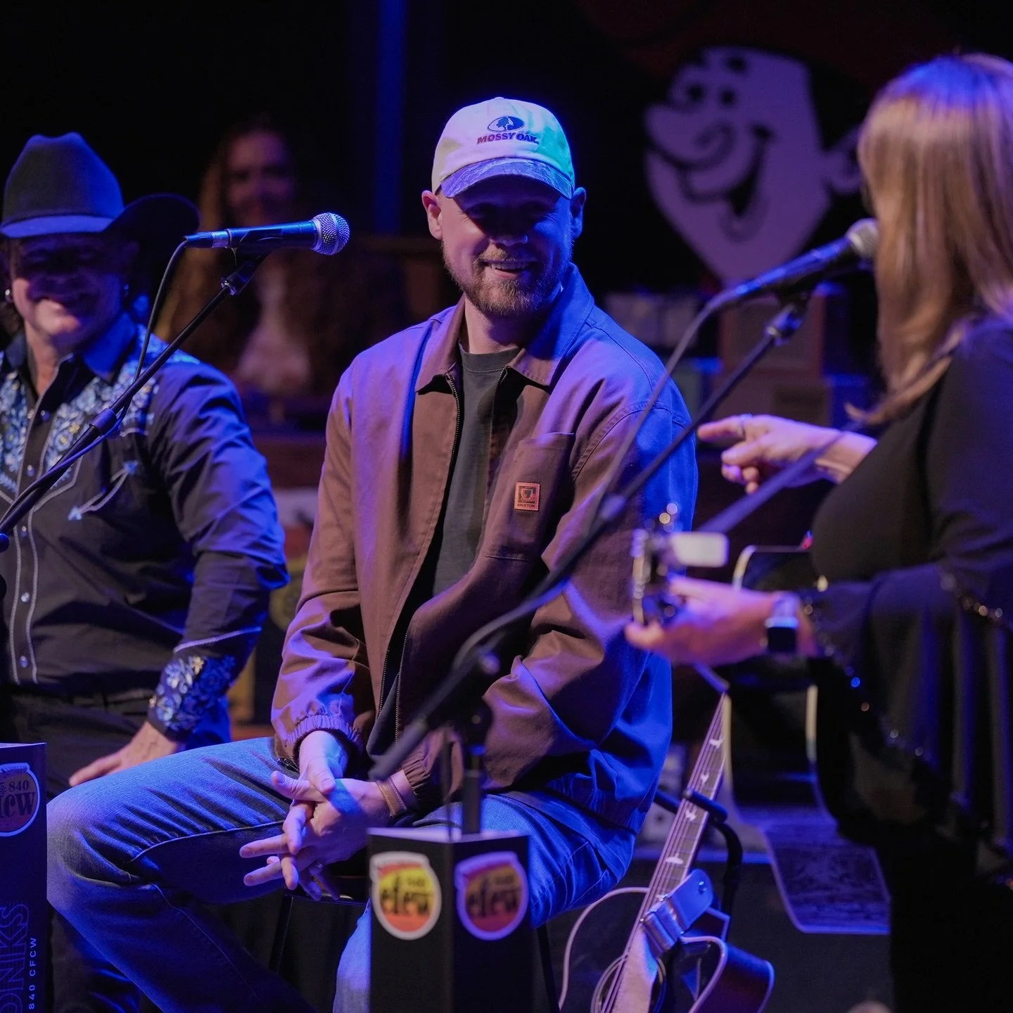 What an incredible night of music, with some amazing people! Thank you to @840cfcw for having me, and everyone who came out and supported @heartstringshonkytonks !