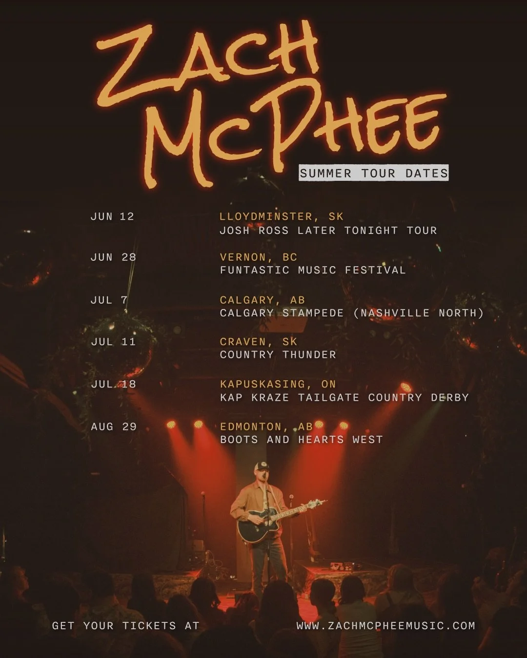 This summer is gonna be a fun one! If I&rsquo;m in your area this summer head over to the link in my bio for tickets. Hope to see ya 🙌🏼

#summer #concerts #festivals #countrymusic