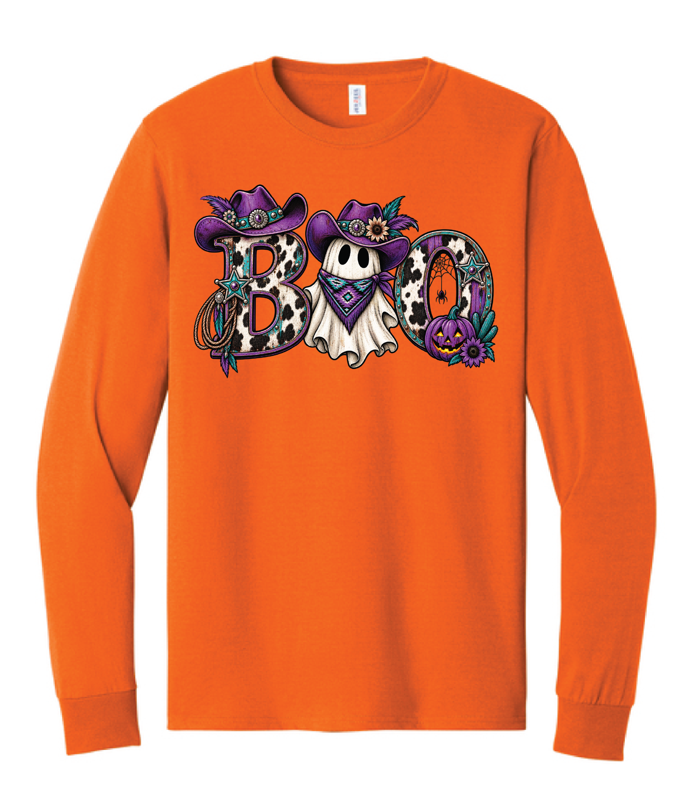 HALLOWEEN BOO TEE ORANGE.png