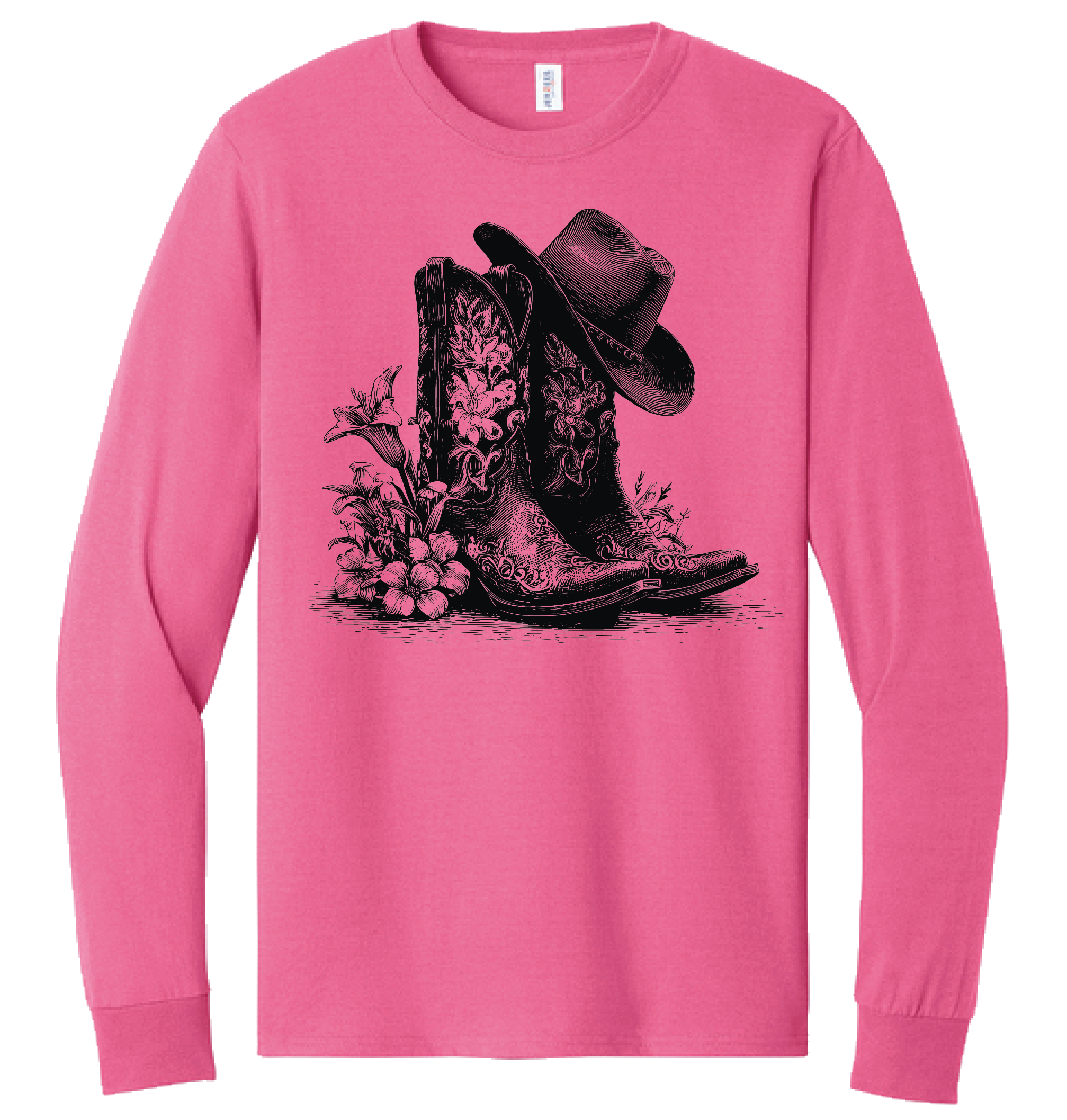 BOOTS COUNTRY SOUL HALF TONE TEE.png