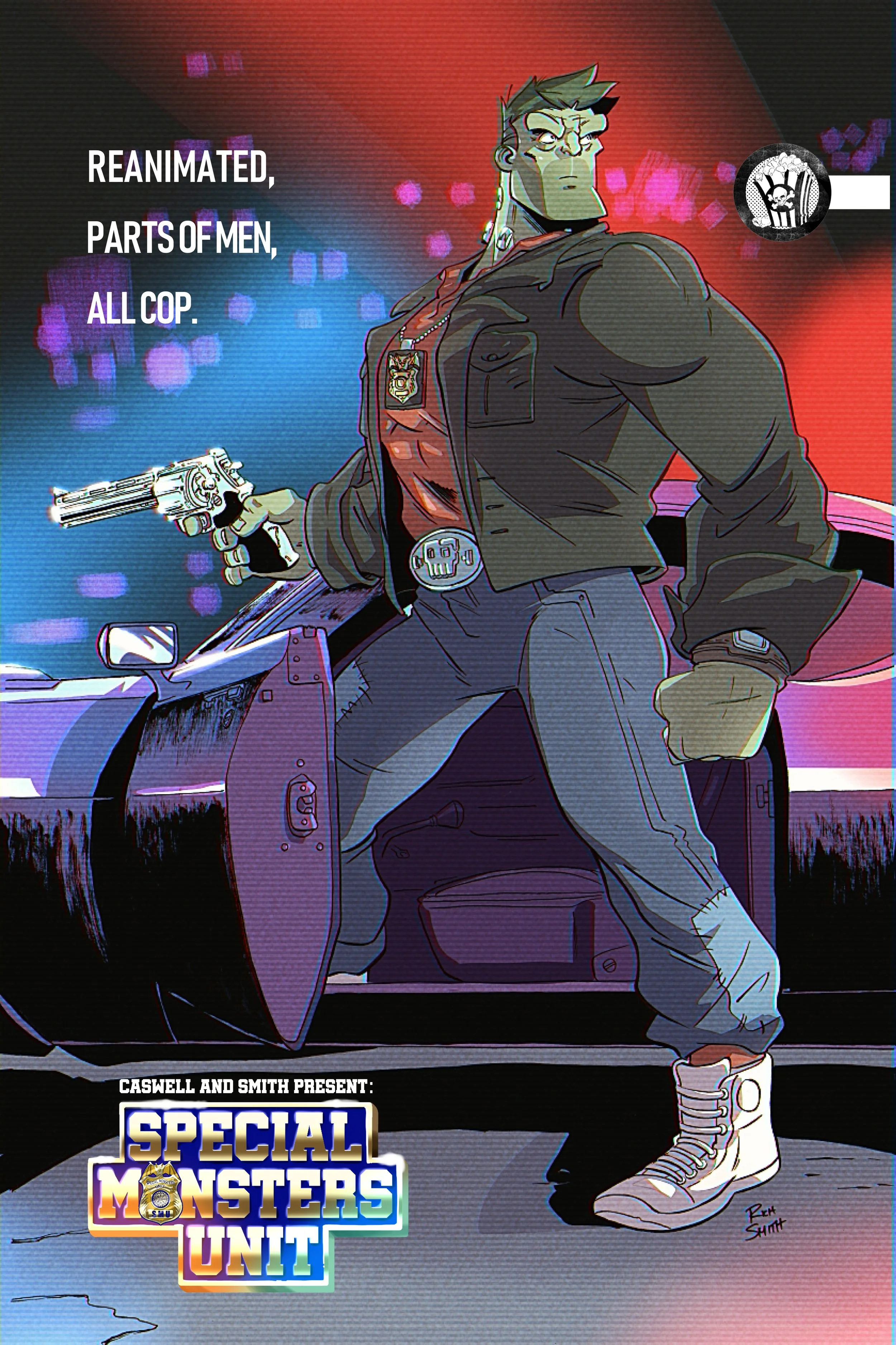 A Secret Popcorn Society original. In a city where monsters and humans coexist one detective struggles to hold the community together as a new crime wave hits.