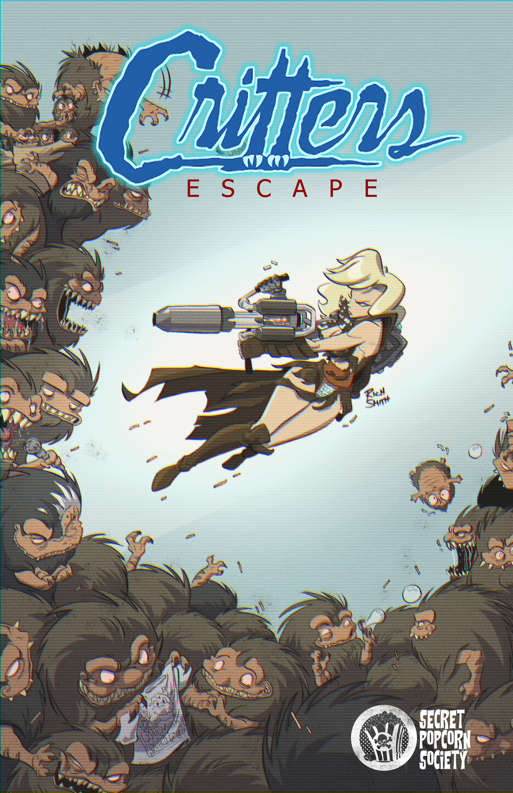 Based off the B movie series from the 80's comes my personal idea for a sequel. Following the events of Critters 2, Lee finds herself stranded on Earth and locked in the never ending battle to exterminate the Krites!