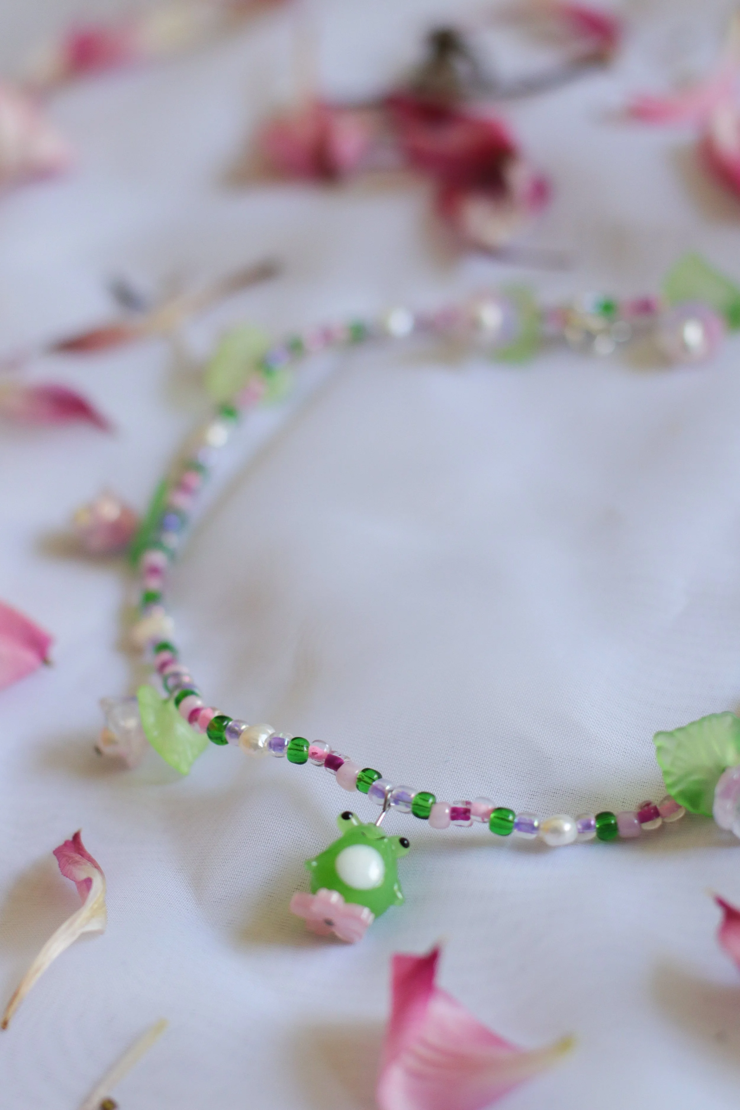 Ferdinand the Frog Necklace