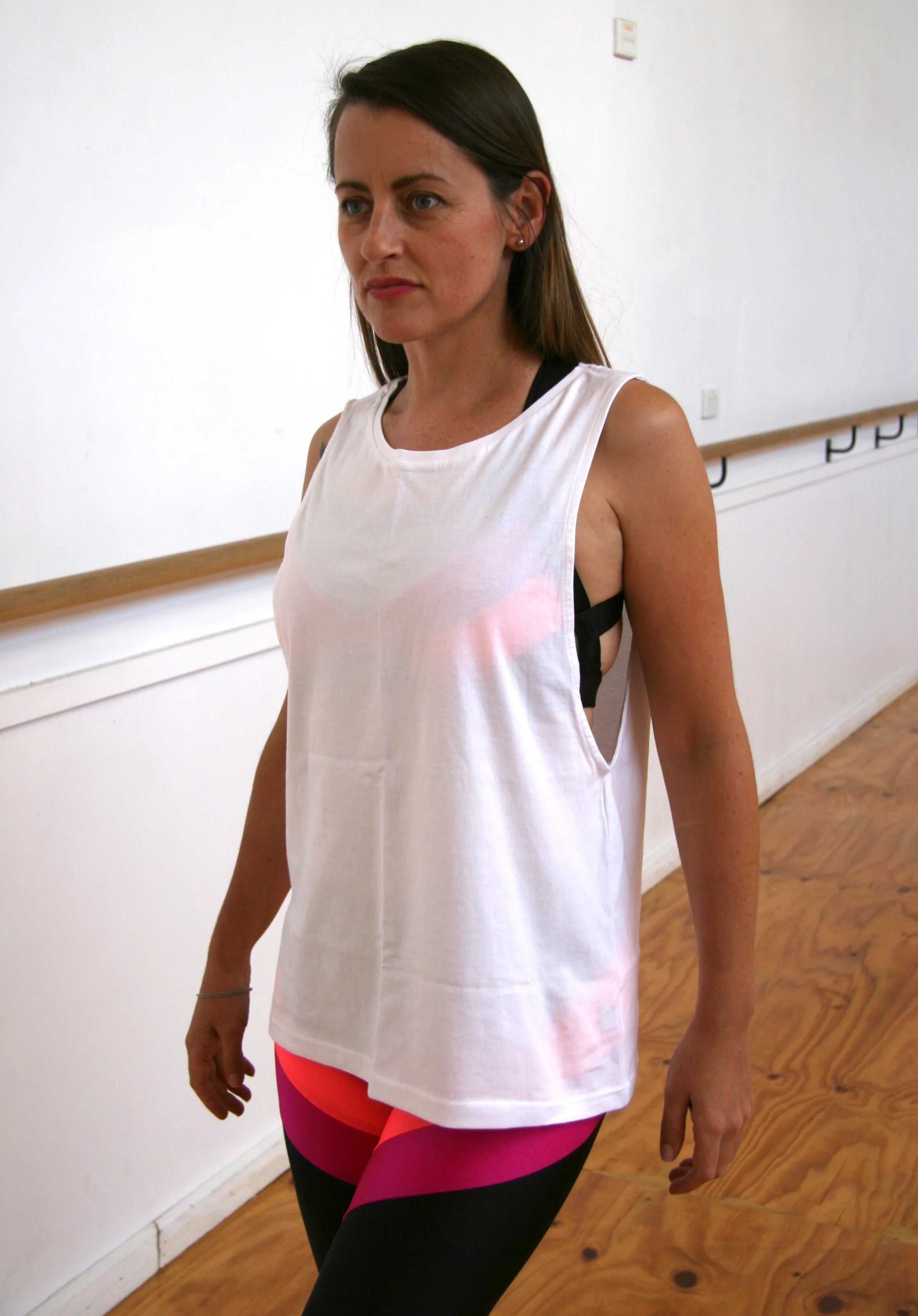 Unisex Low Cut Singlet