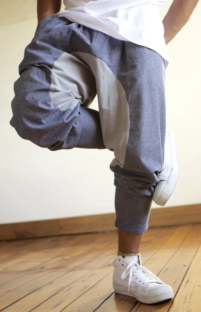 Split Pants - Denim