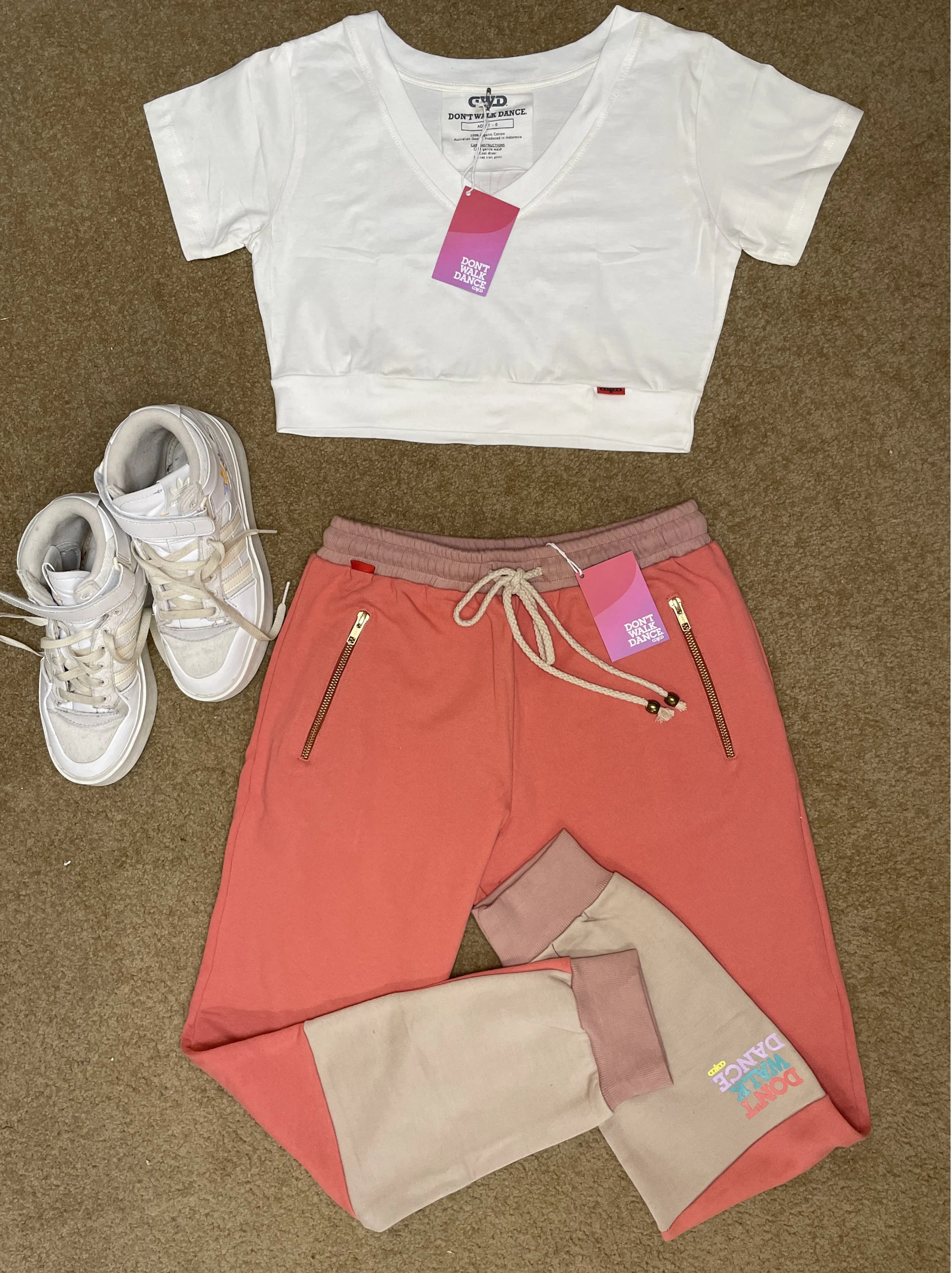 Adult Oversize Zip It Sweat Pants