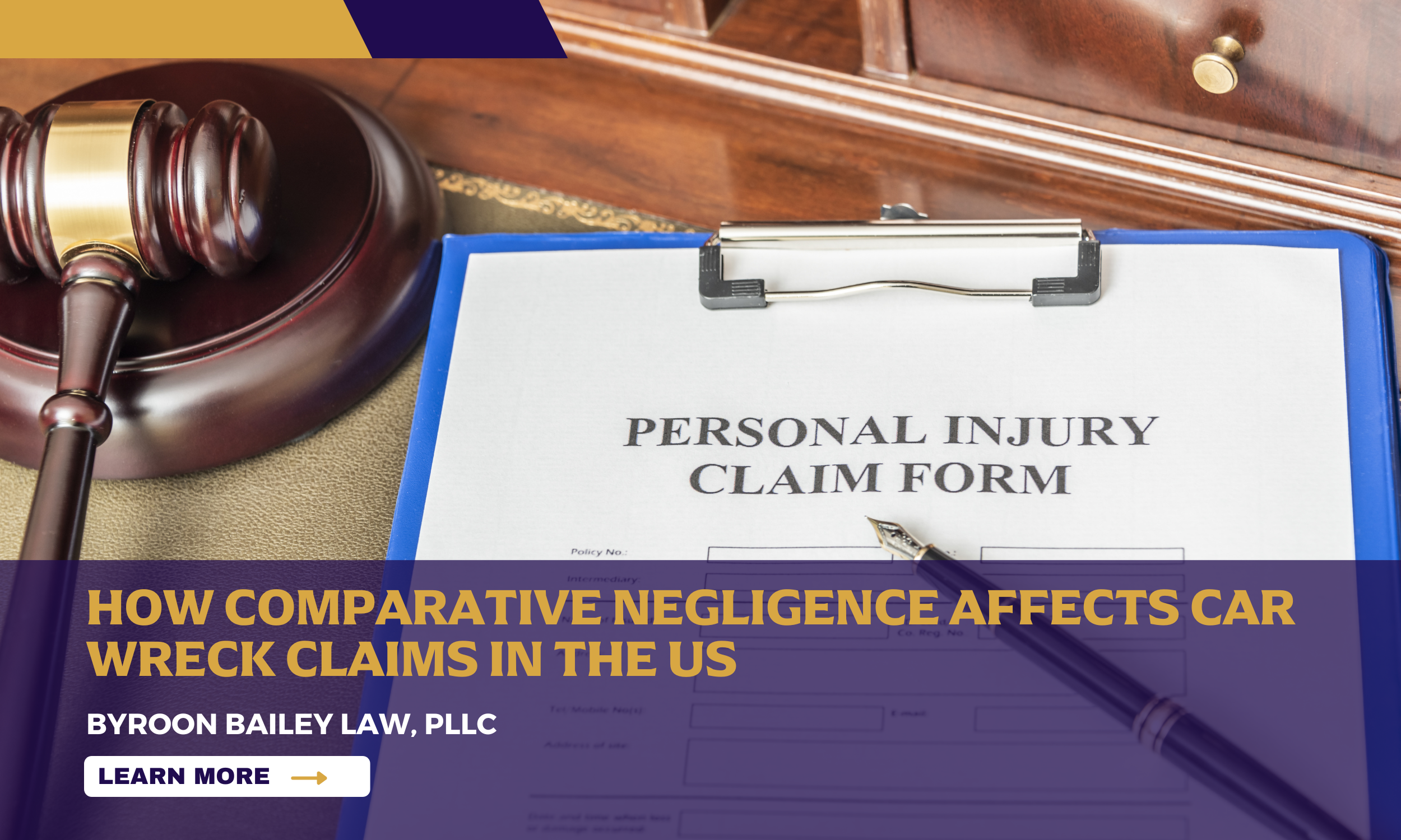How Comparative Negligence Affects Car Wreck Claims in the US