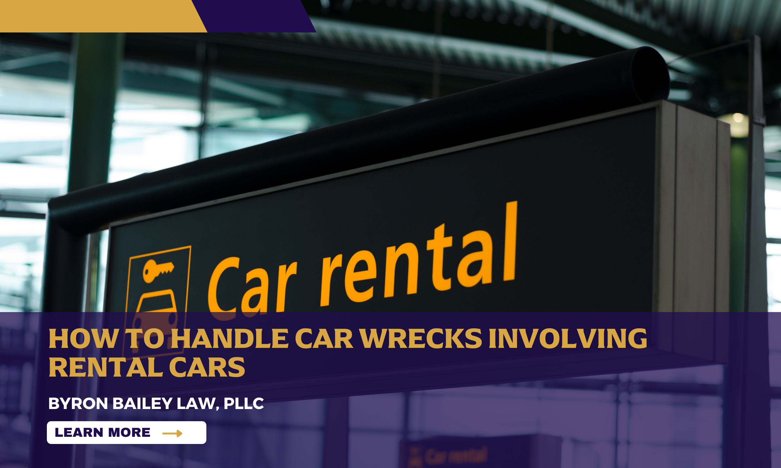 How to Handle Car Wrecks Involving Rental Cars