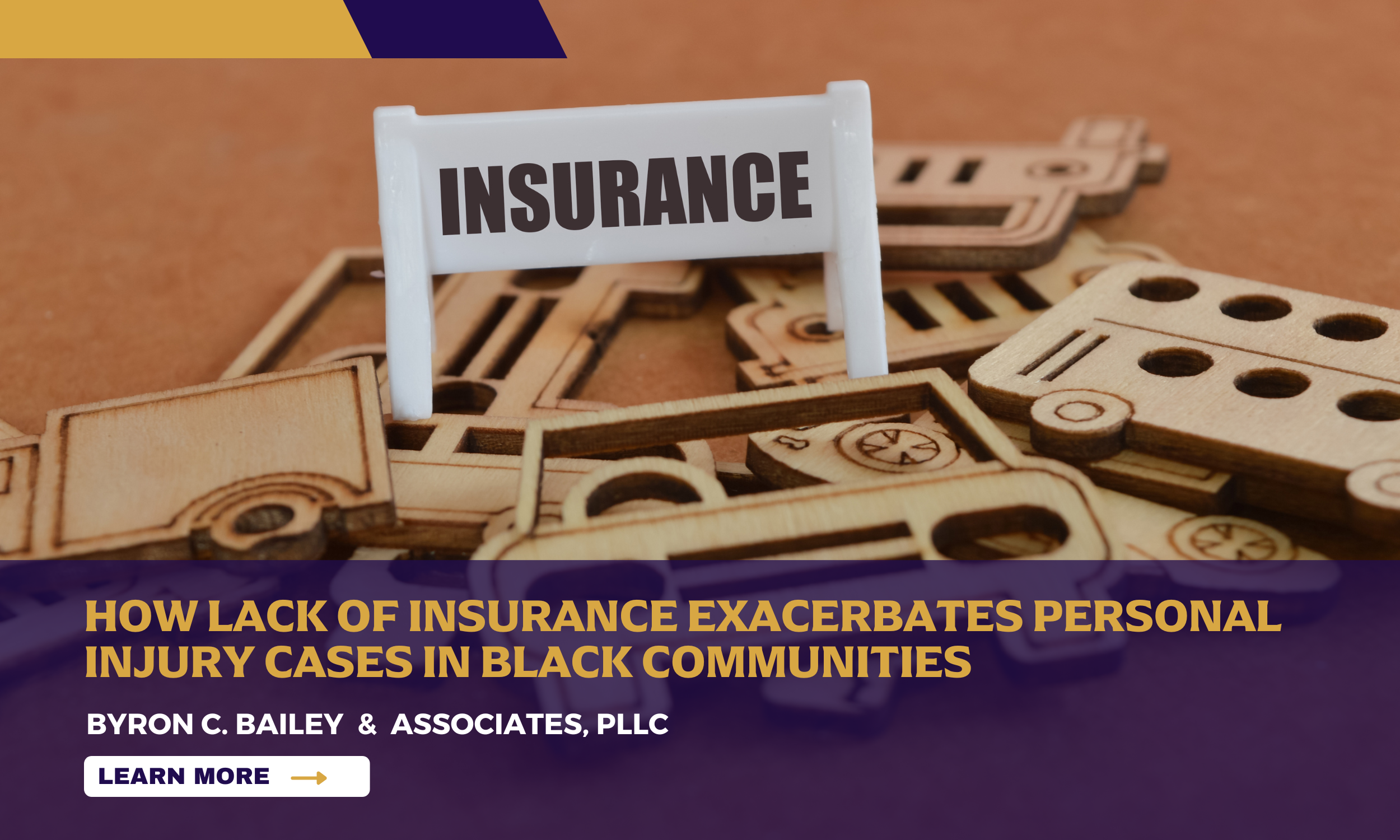 How Lack of Insurance Exacerbates Personal Injury Cases in Black Communities