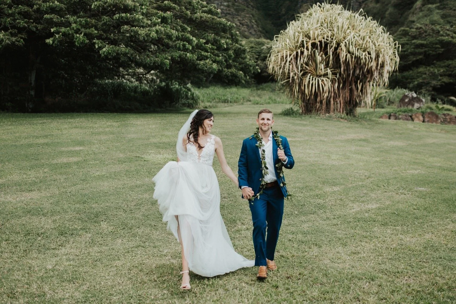 Kualoa Ranch Fall Wedding | Kasie + Caleb | Oahu, Hawaii