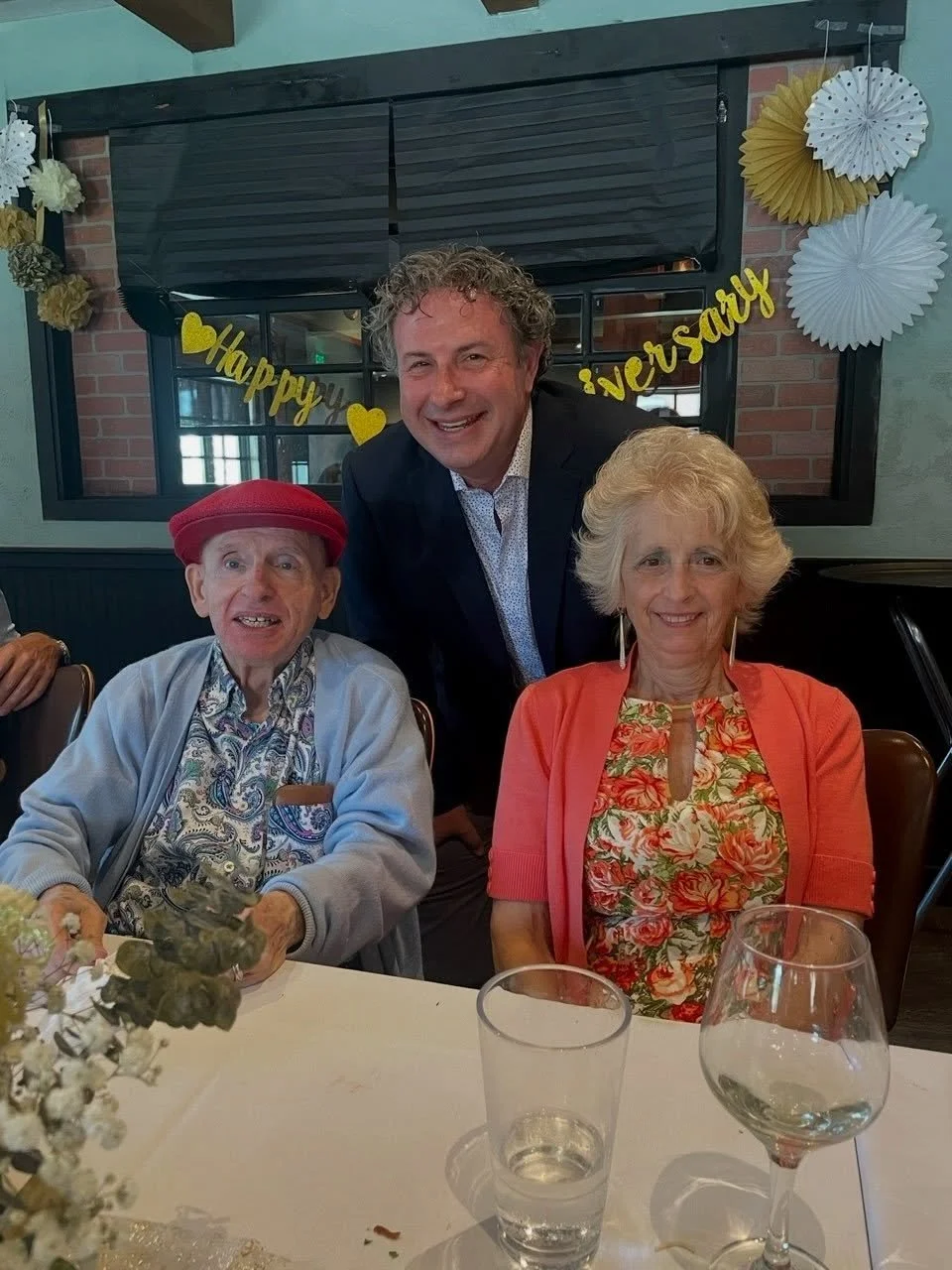 Honored to surprise this lovely couple at their 50th wedding anniversary celebration by singing their wedding song &mdash; and one more special favorite. Such a beautiful way to spend an afternoon.