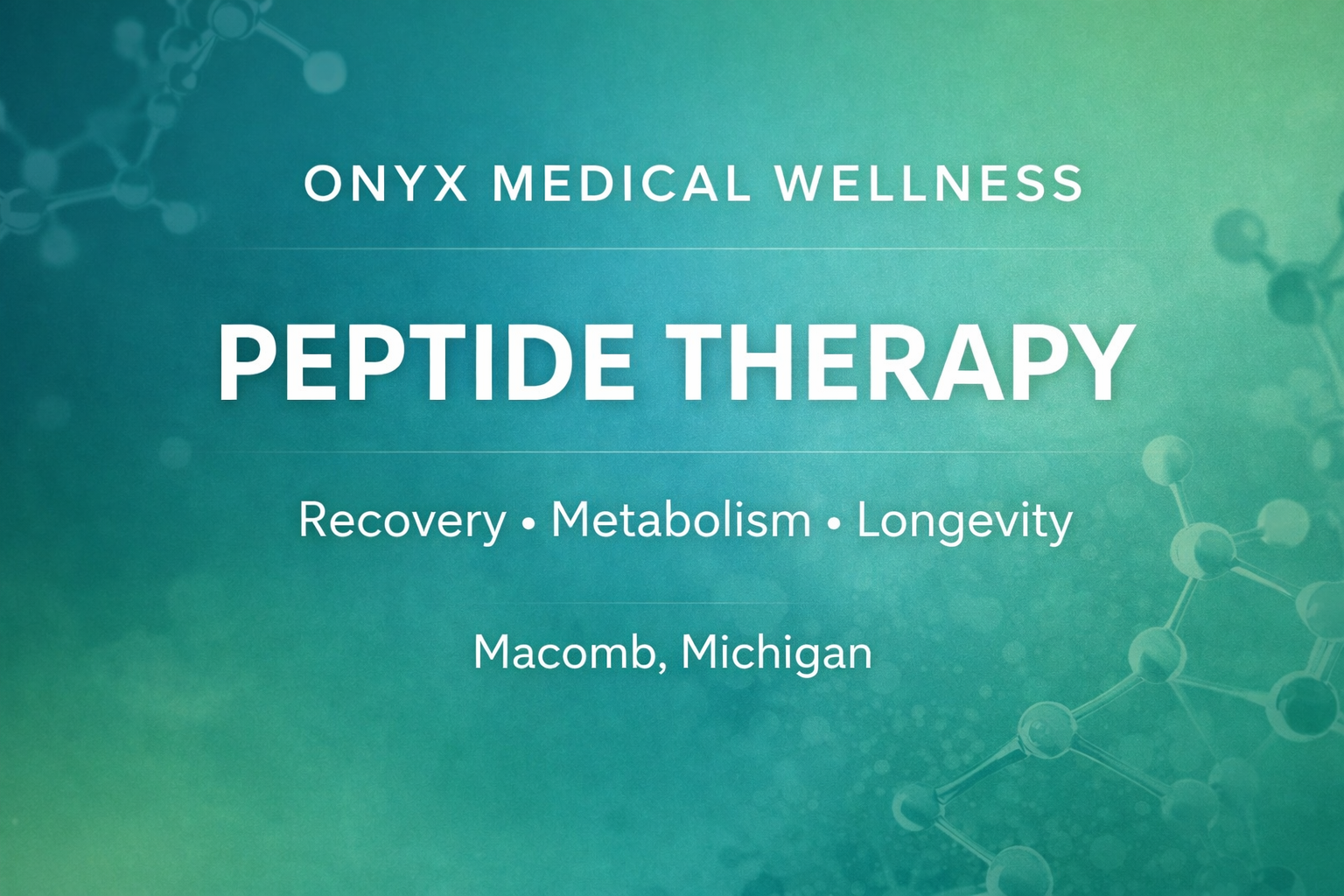 Peptide Therapy in Macomb, MI: Benefits, Uses, and What Patients Should Know