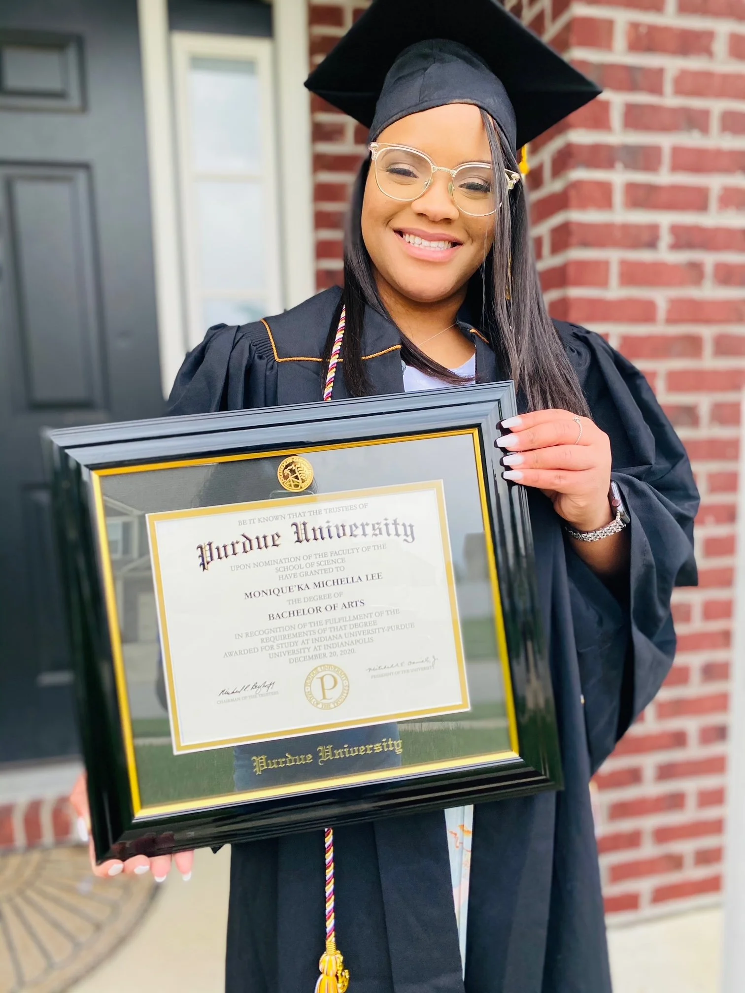 Celebrating Another Walker Foundation Scholarship Receient