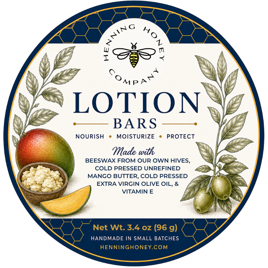 Beeswax Lotion Bar — Hands, Elbows & Everywhere (3.5 oz)