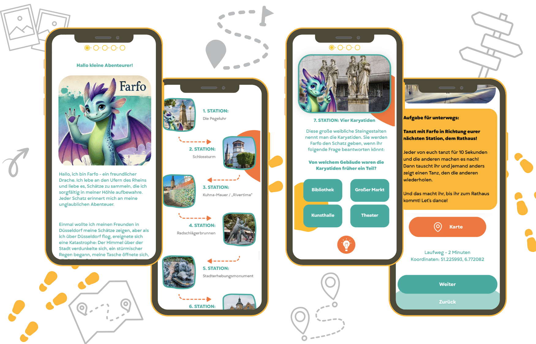 nteraktive Stadtrallye Düsseldorf – Kinder lösen Aufgaben per App in der Innenstadt