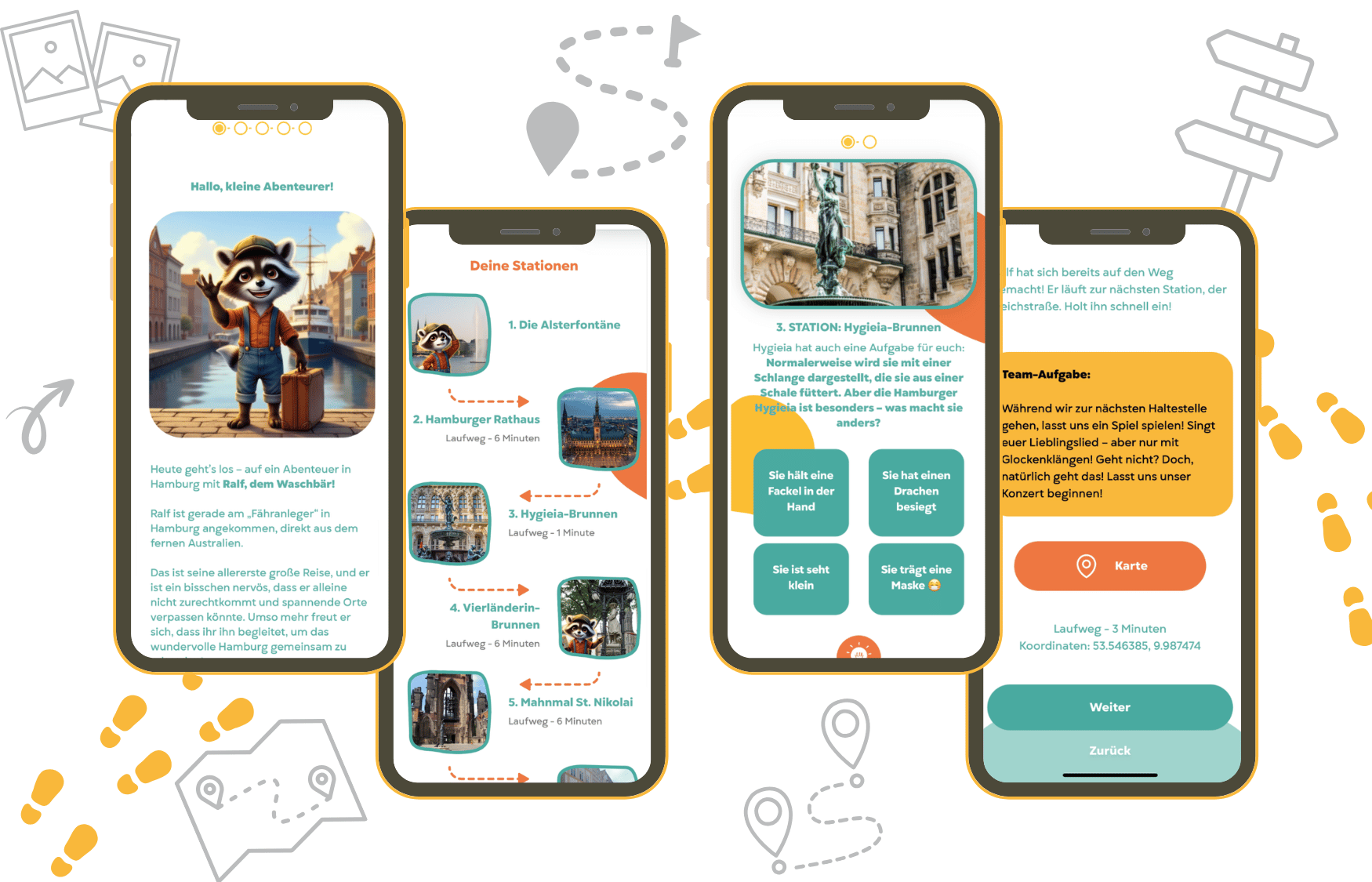 Interaktive Stadtrallye Hamburg – Kinder lösen Aufgaben per App in der Innenstadt