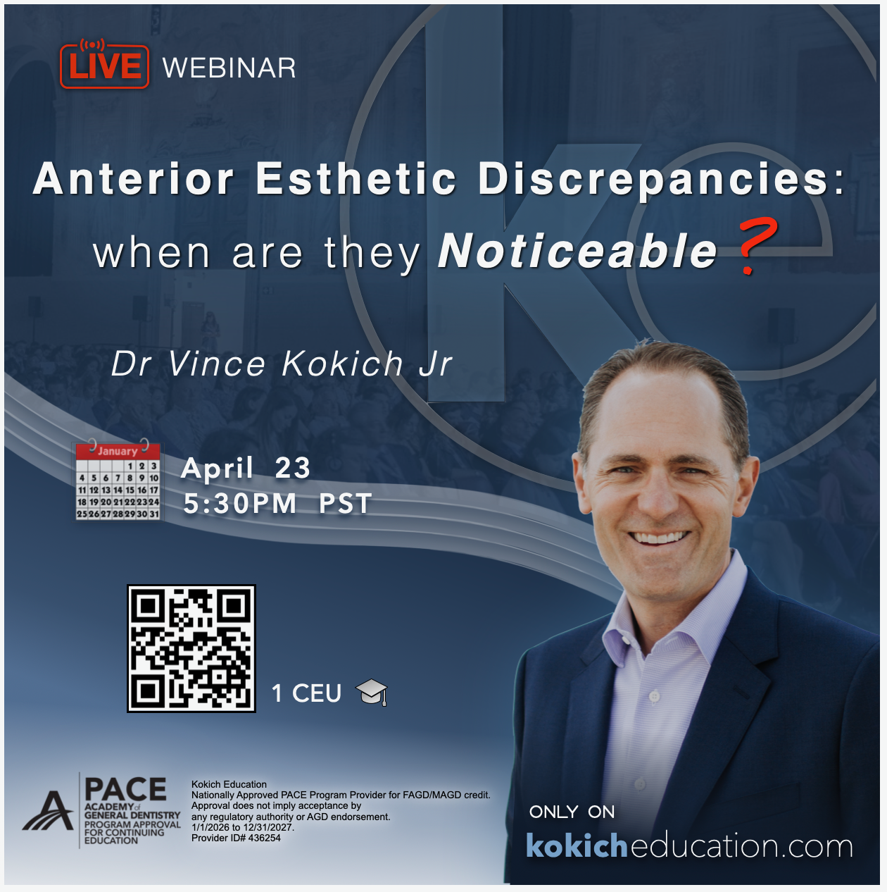Anterior Esthetic Discrepancies - When are they Noticeable?