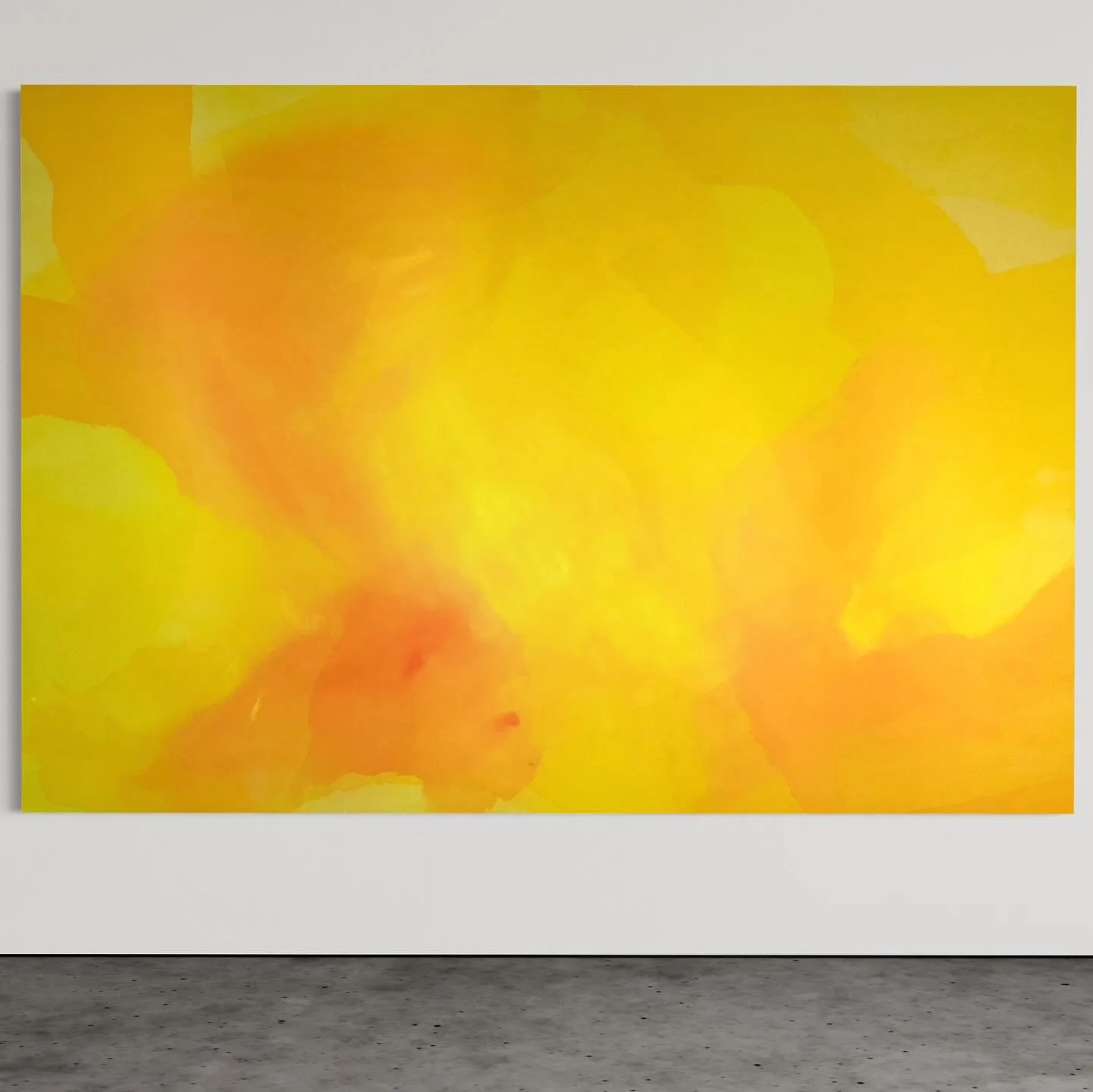 &lsquo;Until I finish my course with joy&rsquo;
54 in x 78 in
acrylic on raw canvas
.
see and purchase this piece in person next month in traverse city (more info coming!), or find it available online at alexagrambush.com 💛