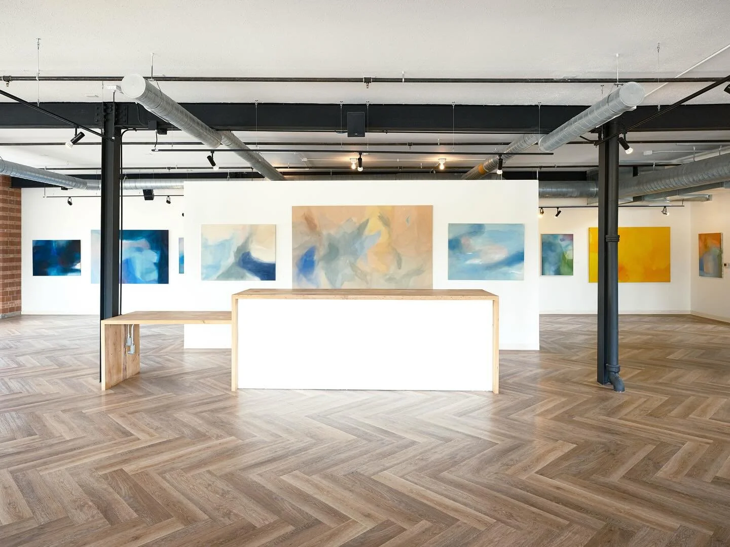 I got the keys to this showroom/retail space one week ago today, and it has been an endeavor in which i have received such an outpouring of help, support, and love from my family, friends, and community 🧡 it&rsquo;s a gift to be in there and see the