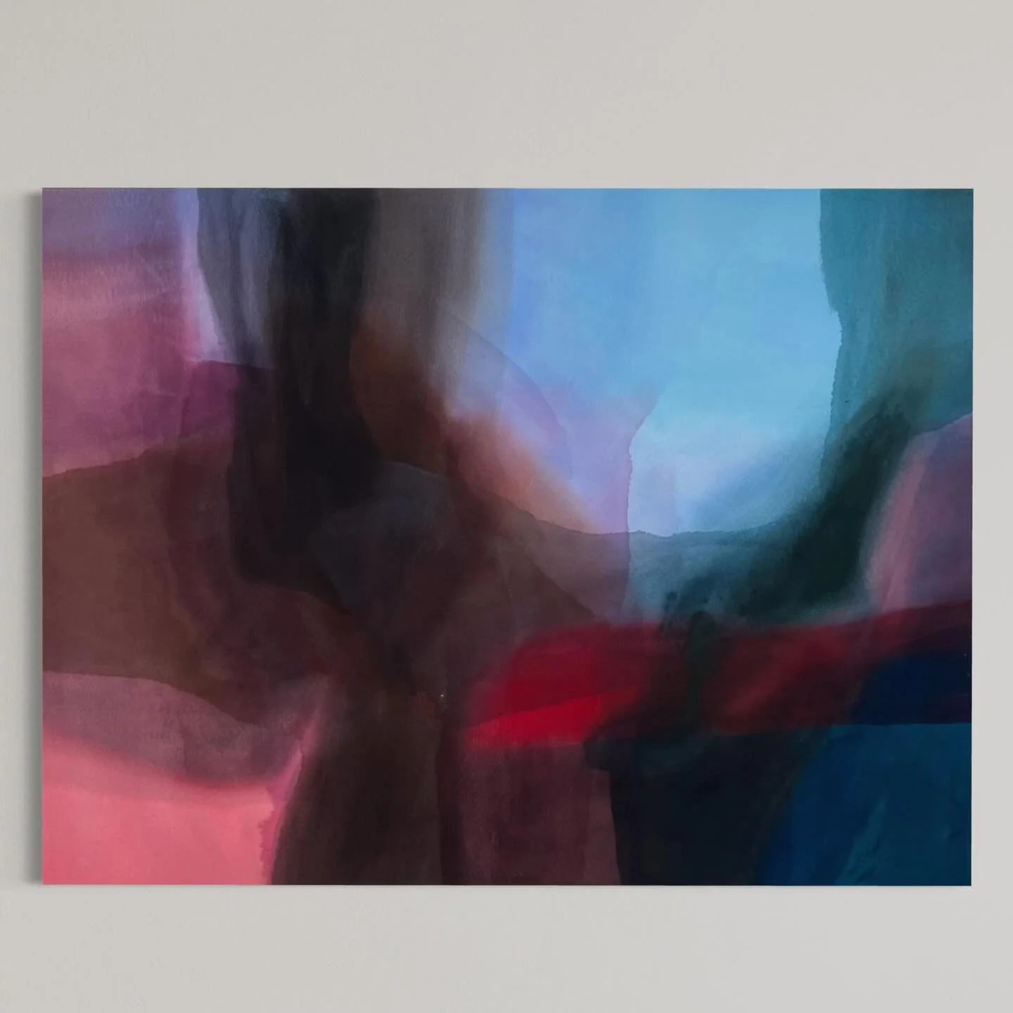 &lsquo;Your kindness gave me courage&rsquo;
36 in x 48 in
acrylic on raw canvas 
.
now available in store and online at alexagrambush.com ❤️