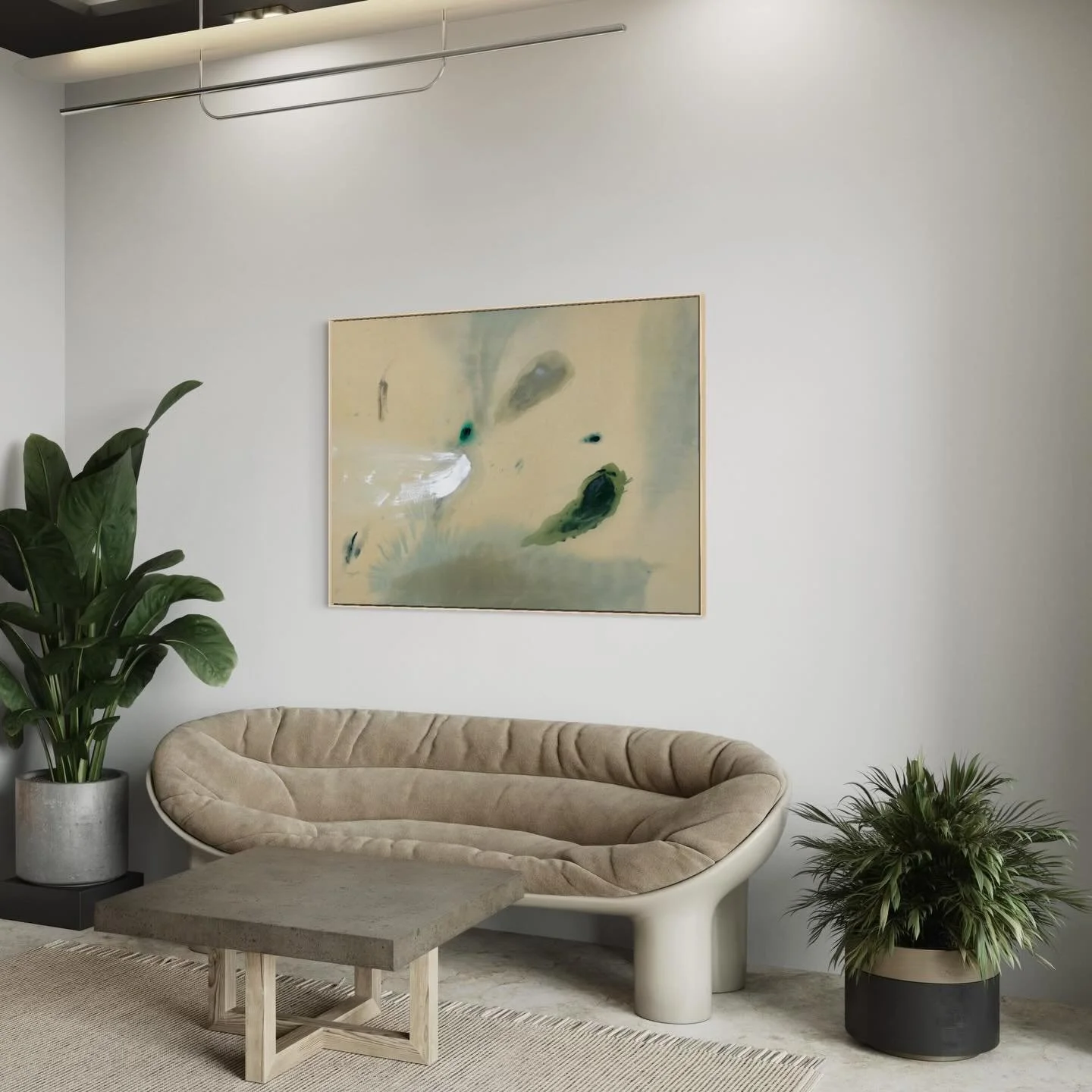 &lsquo;Those lessons are like sea glass to me now&rsquo;
36 in x 48 in
acrylic on raw canvas
.
in store now at the showroom in @warehousemrkt or online at alexagrambush.com 🐚 message me to schedule a visit 🤍