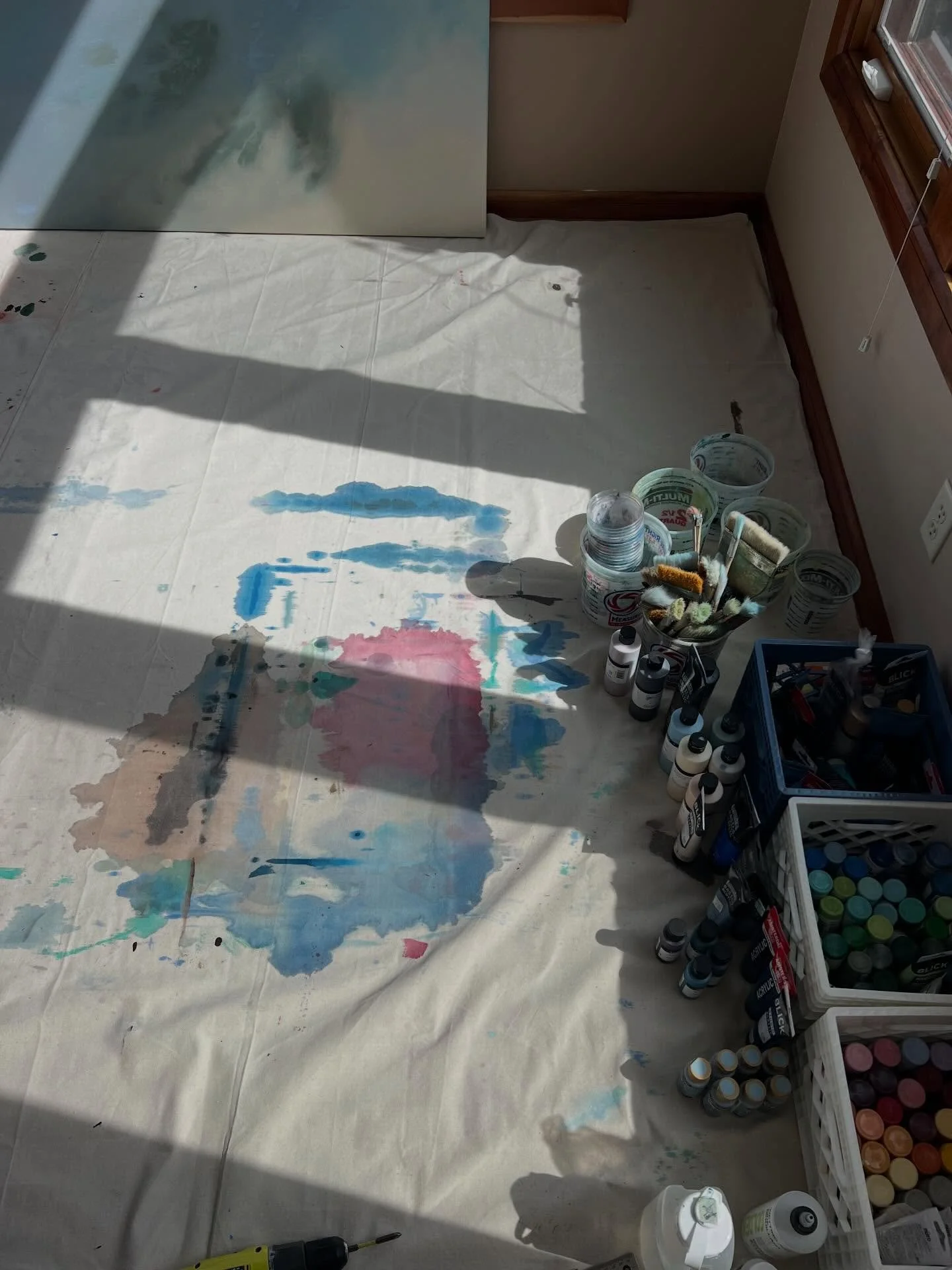 i will be installing 10 new paintings at @cookshouse this week 🤍 they will be on view and available for purchase beginning April 1 (their 18 year anniversary !) through June. I am honored to be on the walls of this true institution 🤲🏼
I will be se