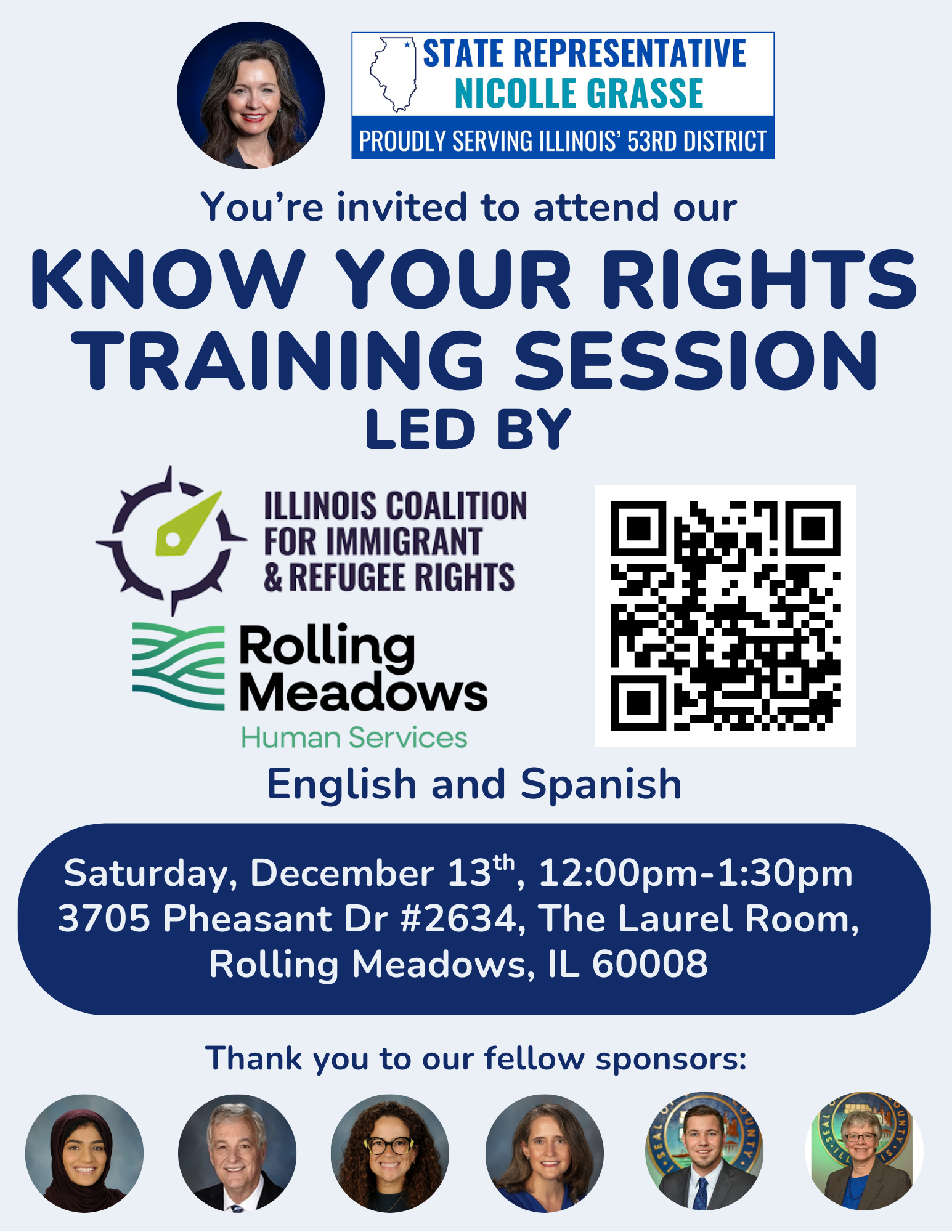Know Your Rights Training Session