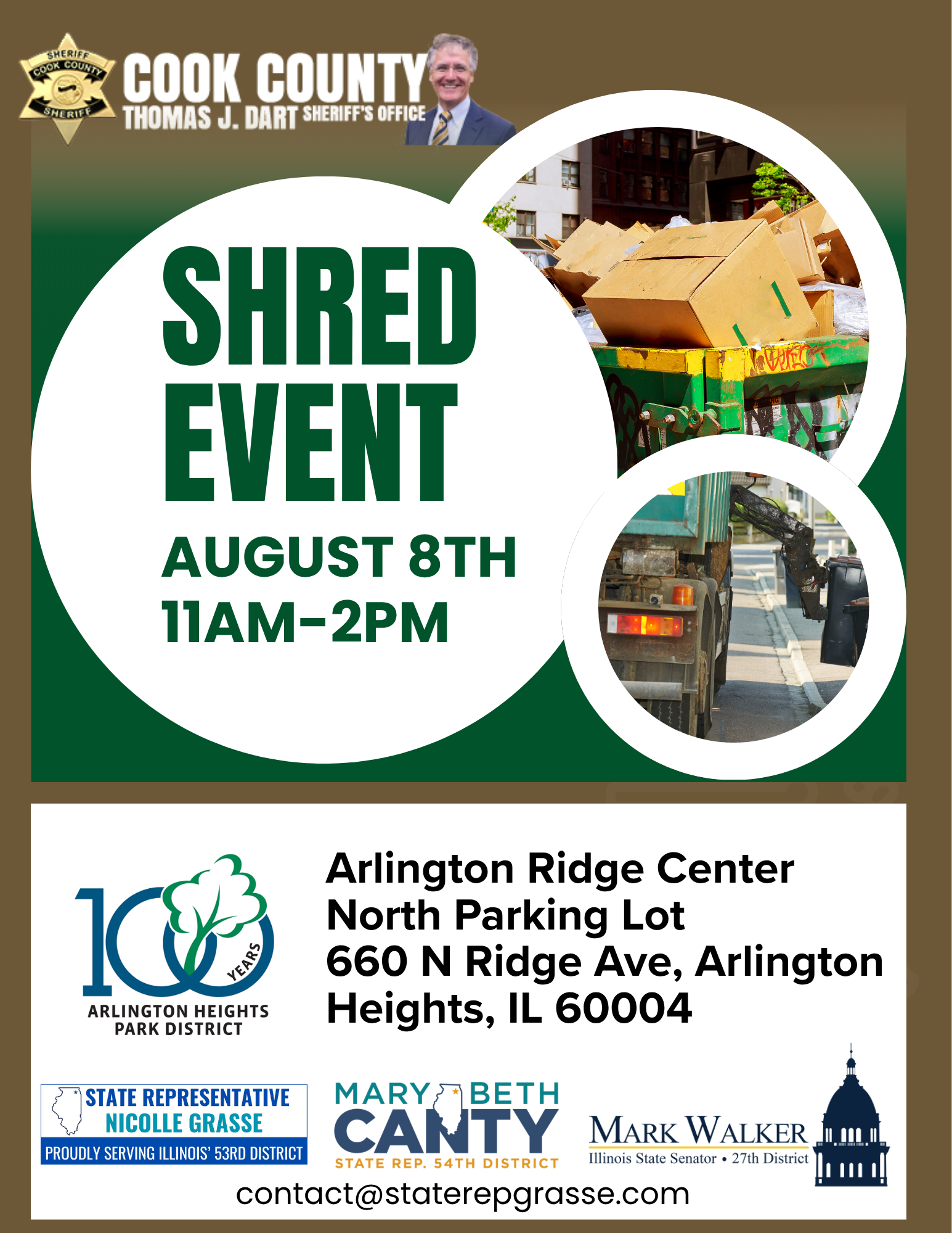 August 8th Shred Event