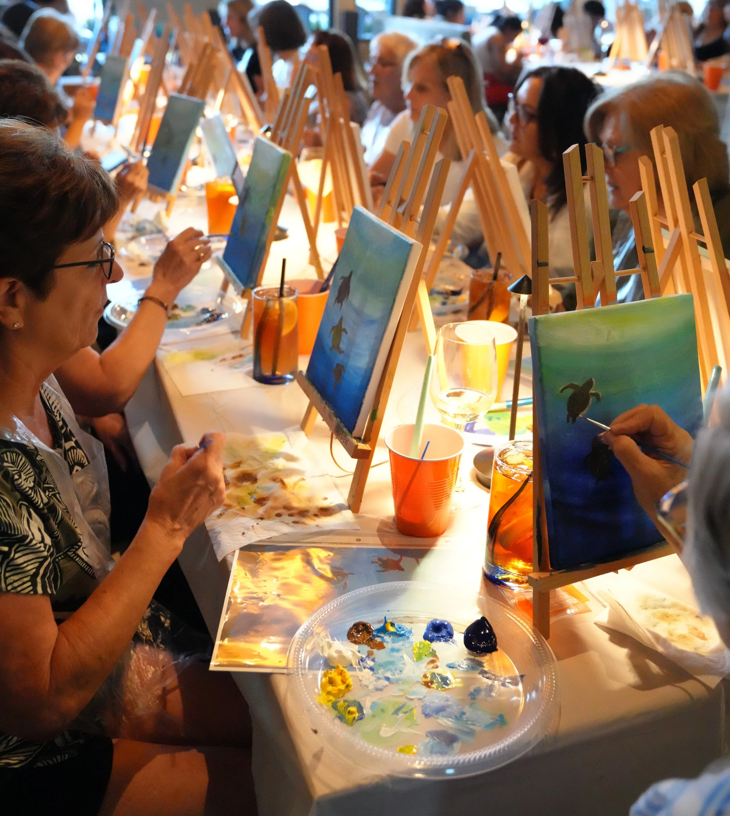 Halloween Paint &amp; Sip