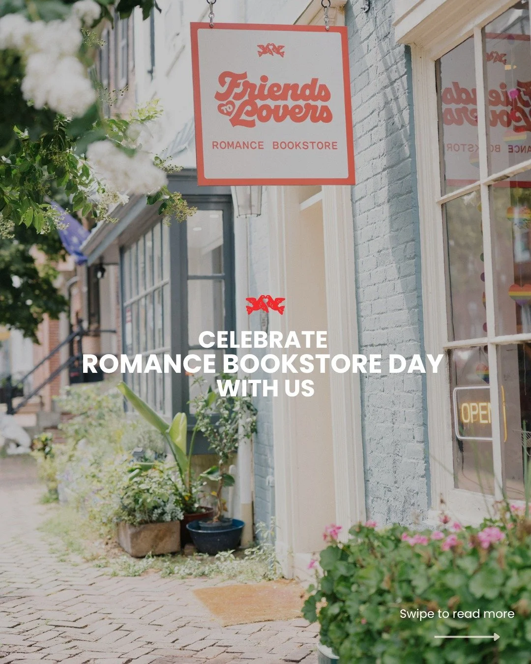 Romance Bookstore Day is almost here, and we&rsquo;re so excited to celebrate with all of you. 💌 

On August 9th &amp; 10th, we&rsquo;re turning the store into a space to honor the romance genre and the community that makes it so special. Whether yo
